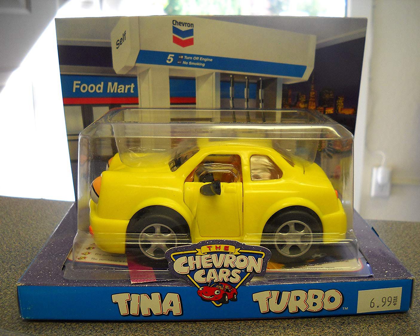 Chevron Toy Cars