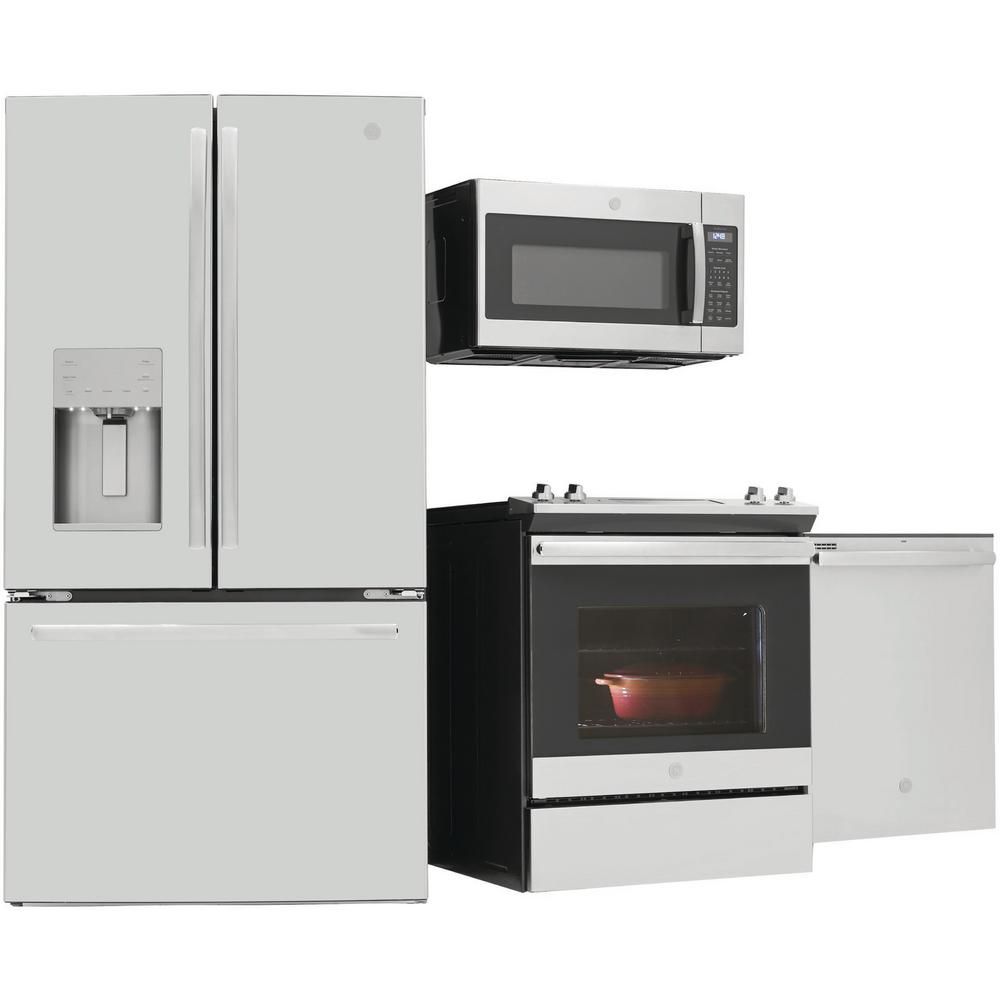 GE Stainless Steel Appliance Package