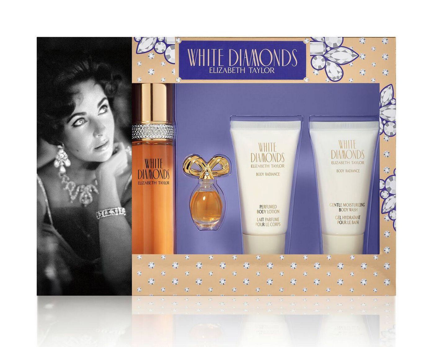elizabeth taylor white diamonds fragrance gift set