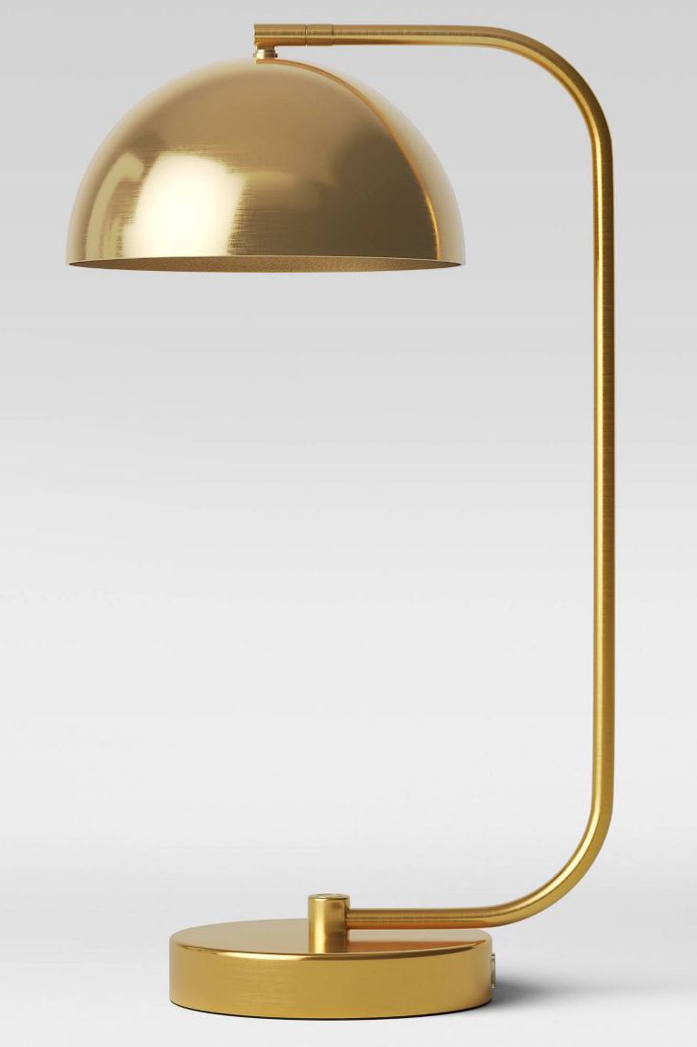 valencia task brass lamp