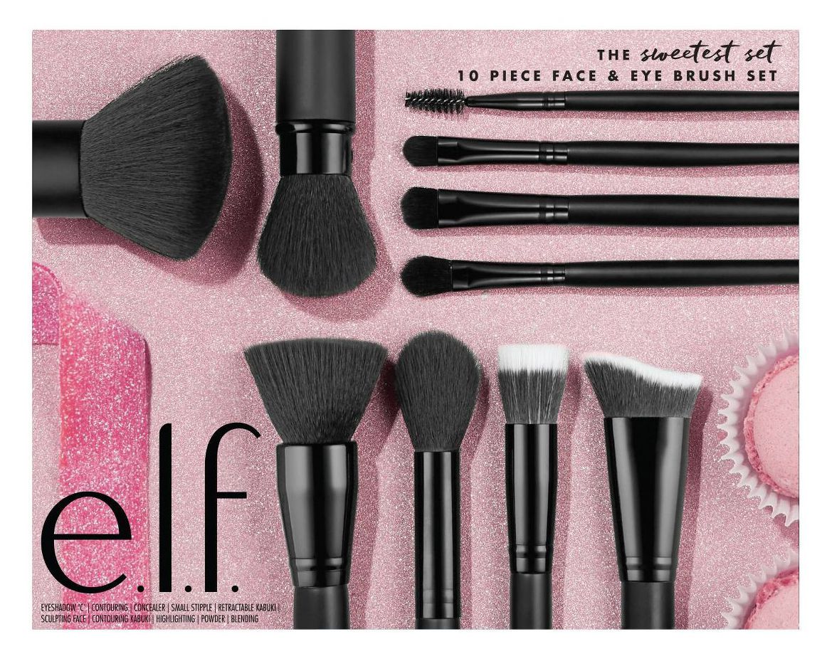 e.l.f. brush set sweetest set