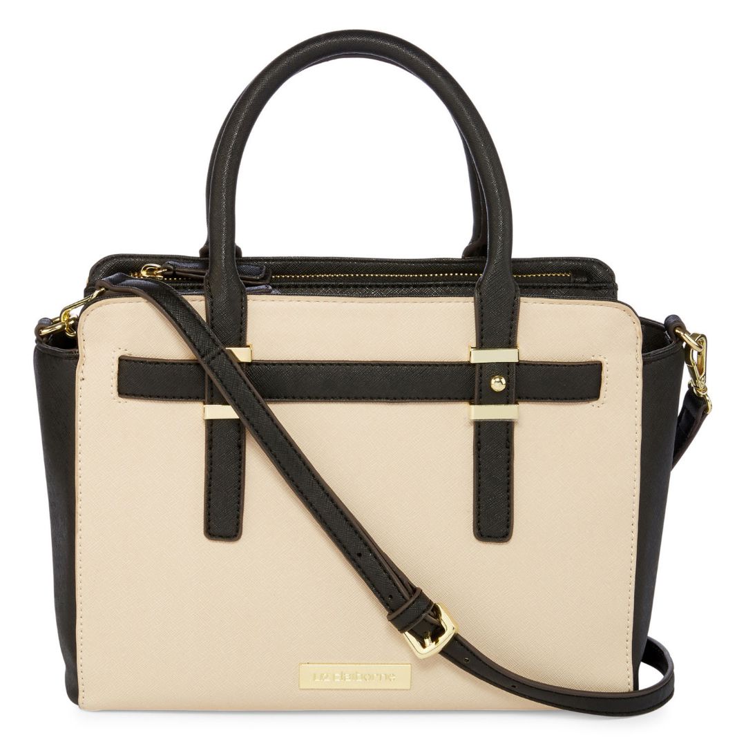 Liz Claiborne Mini Tuxedo Satchel
