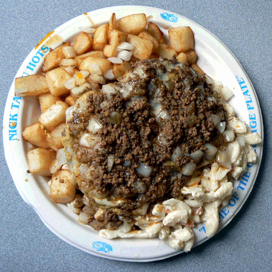 Nick Tahous Garbage Plate