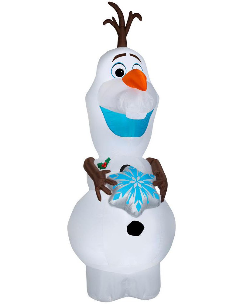 Pre-Lit Inflatable Olaf from Frozen