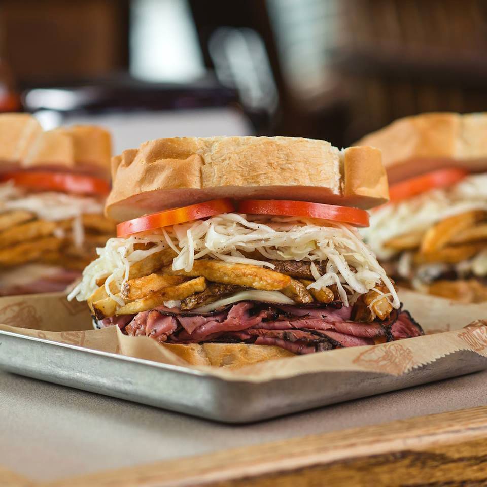 Primanti Bros.' sandwiches