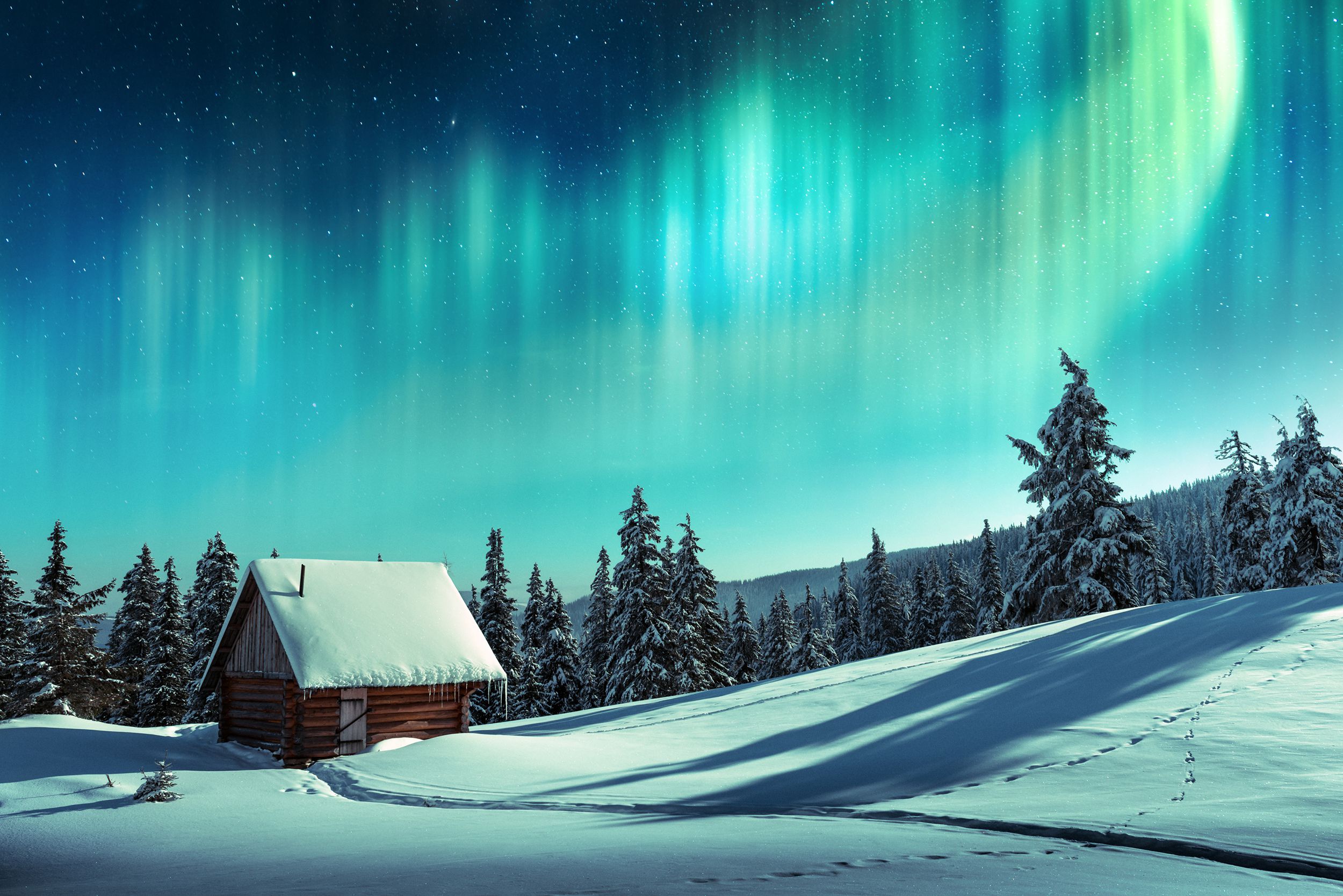 aurora borealis, Finland