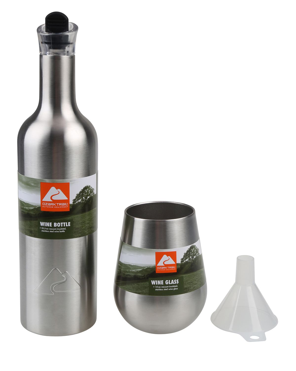 Ozark Trail Wine Bottle and Tumbler Set