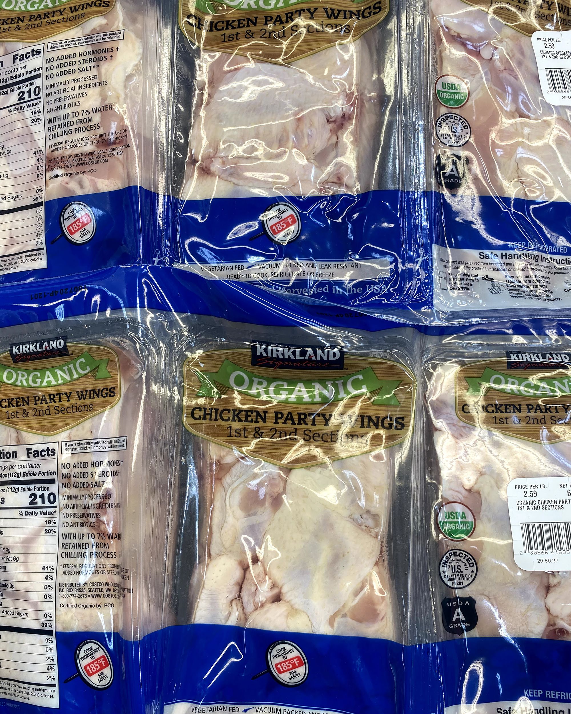 Chicken Wings (Uncooked) from Costco
