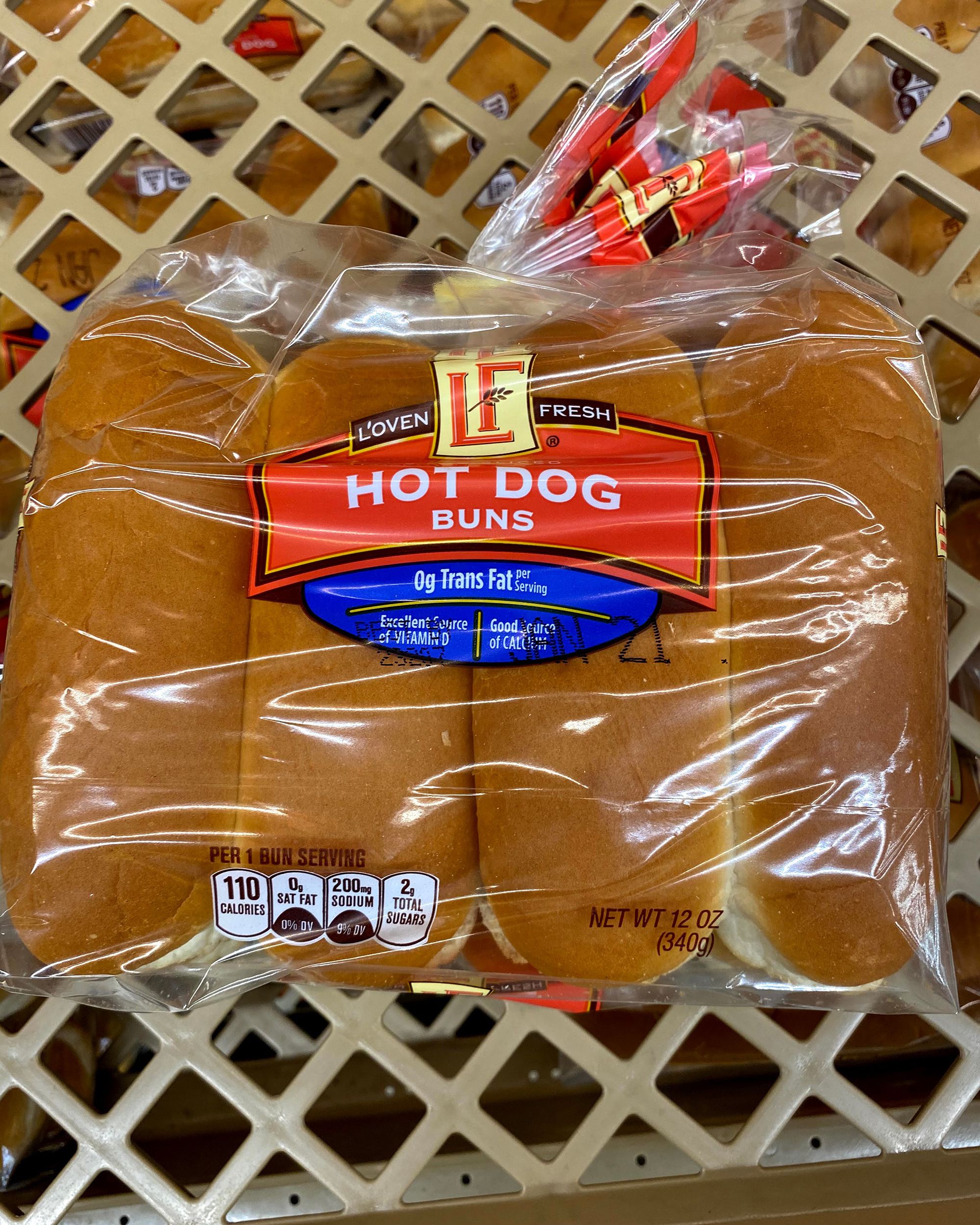 Hot Dog Buns from Aldi