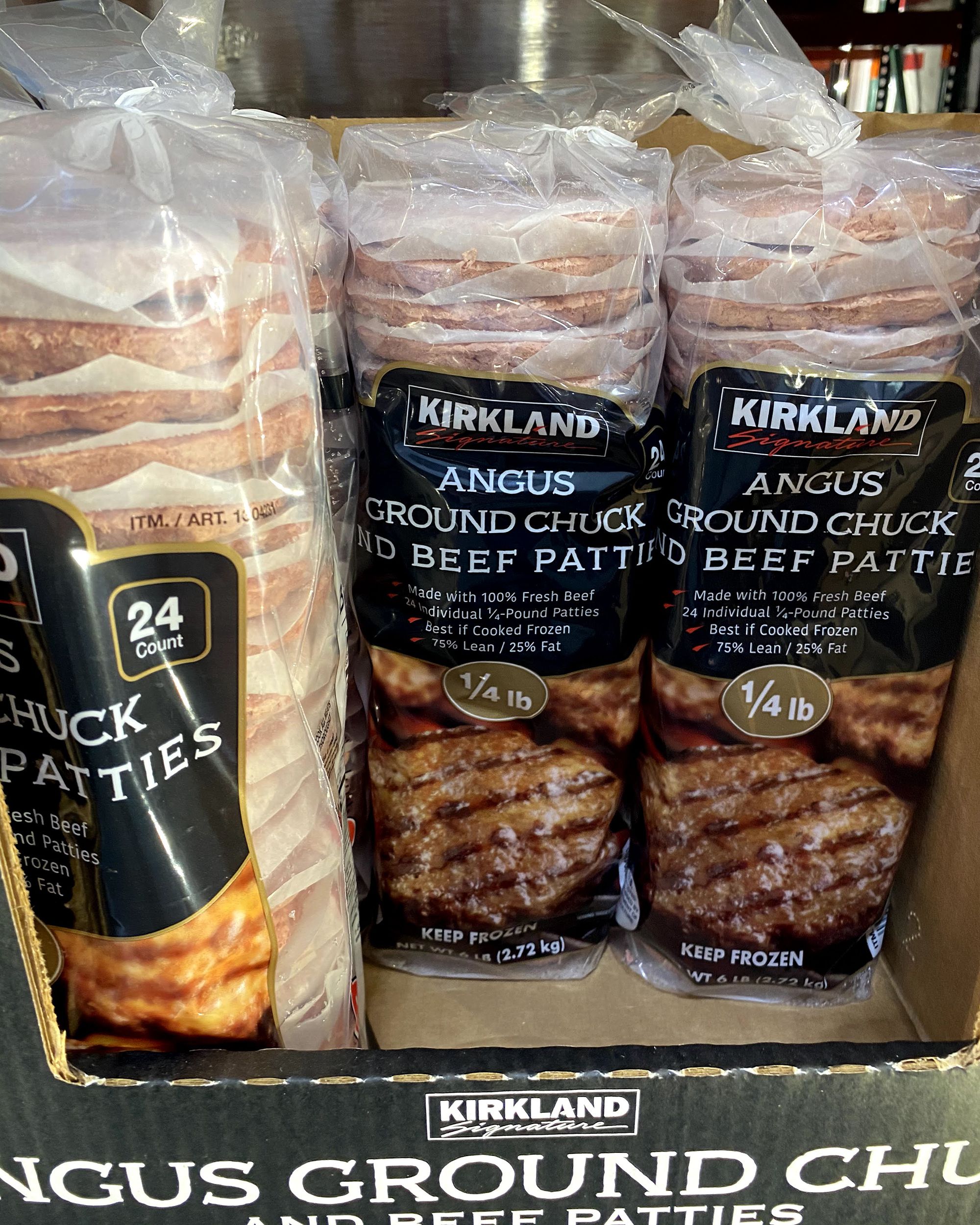 Burger Patties from Costco