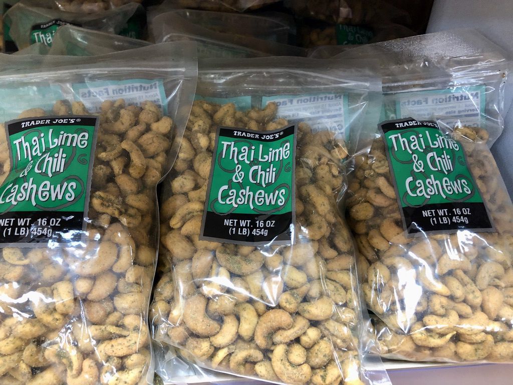Thai Lime and Chili Cashews