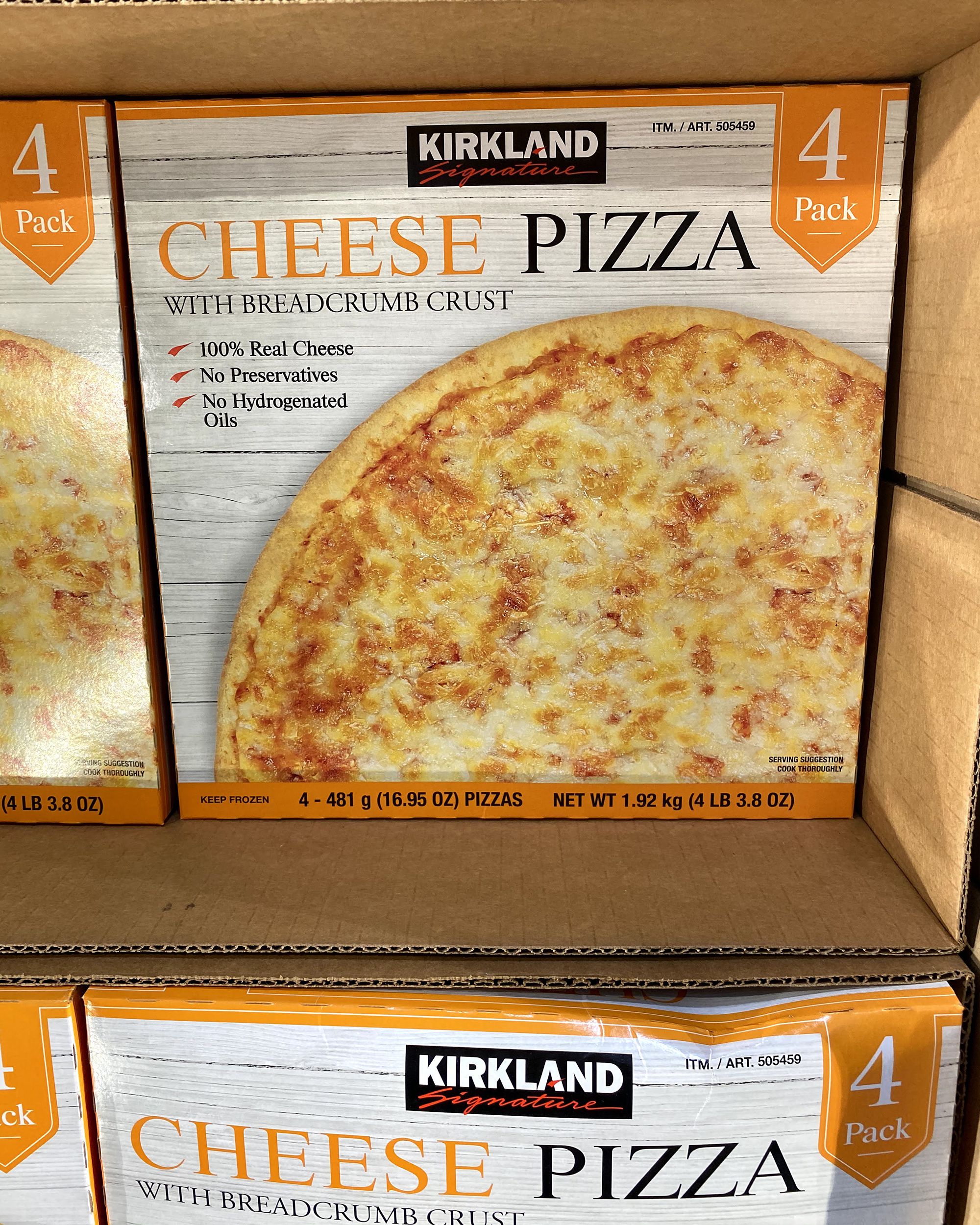 Frozen Pizza from Costco