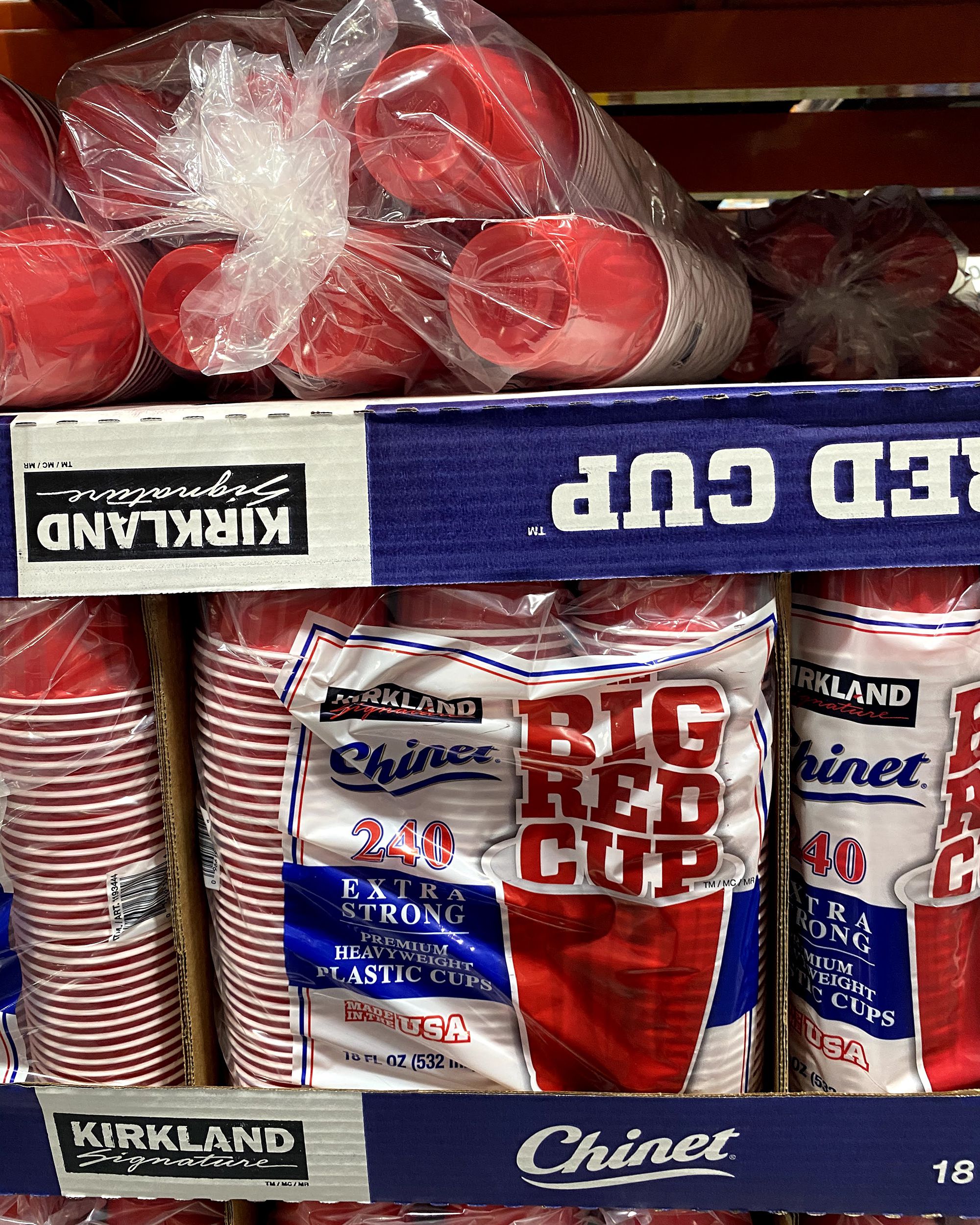 Cups from Costco