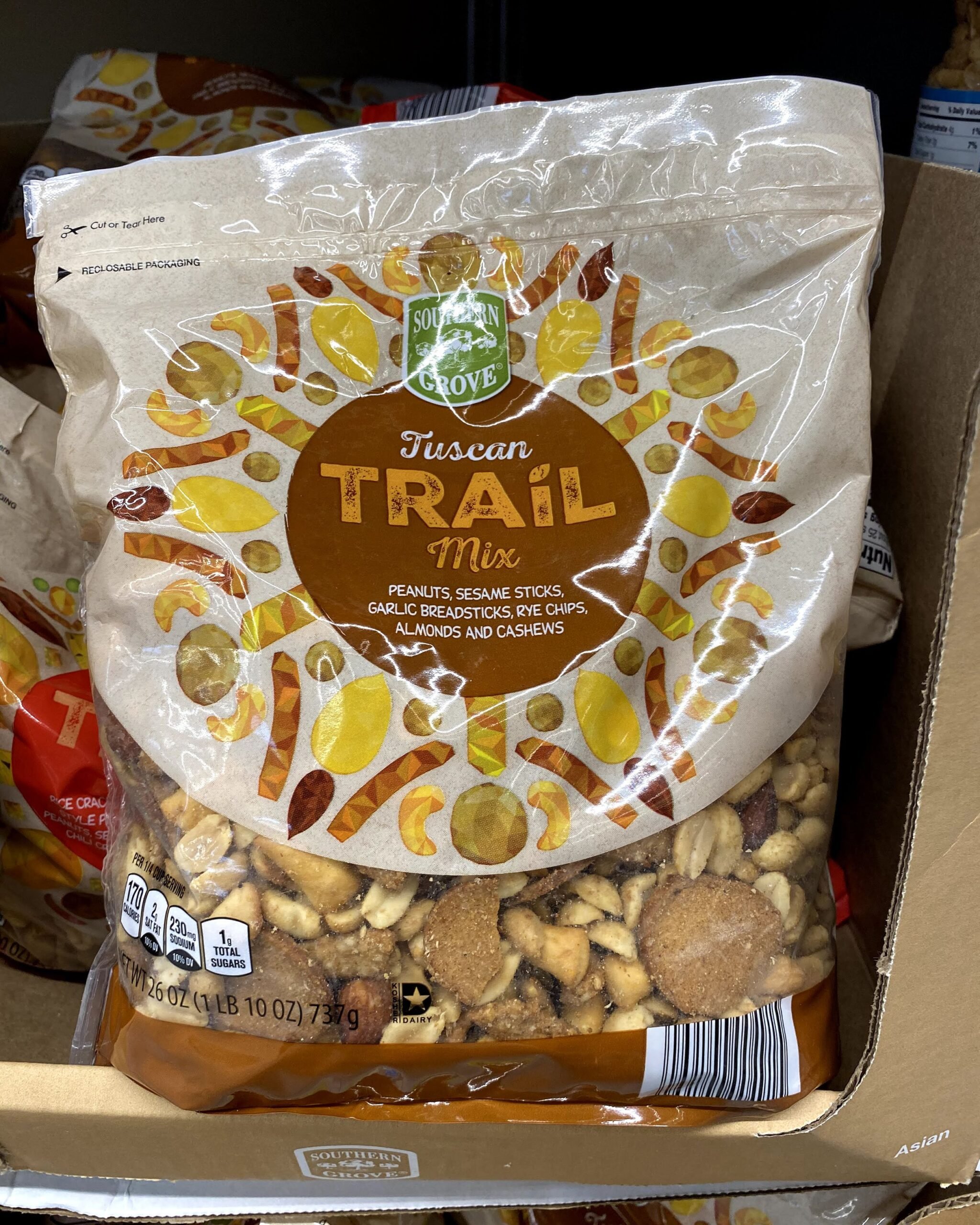 trail mix from Aldi