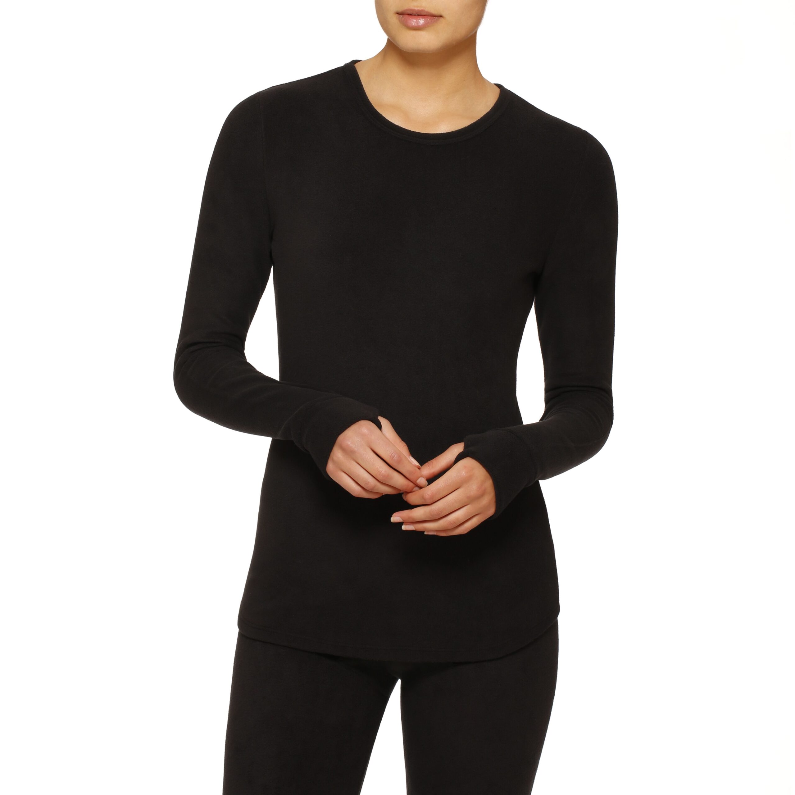 Cuddl Duds ClimateRight Long Sleeve Fleece Top