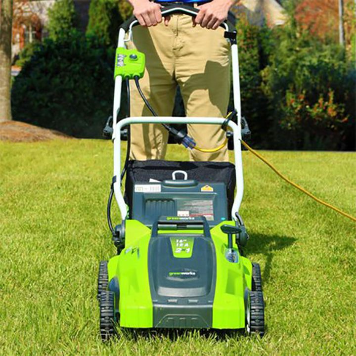 Greenworks Corded Electric Lawn Mower 25142