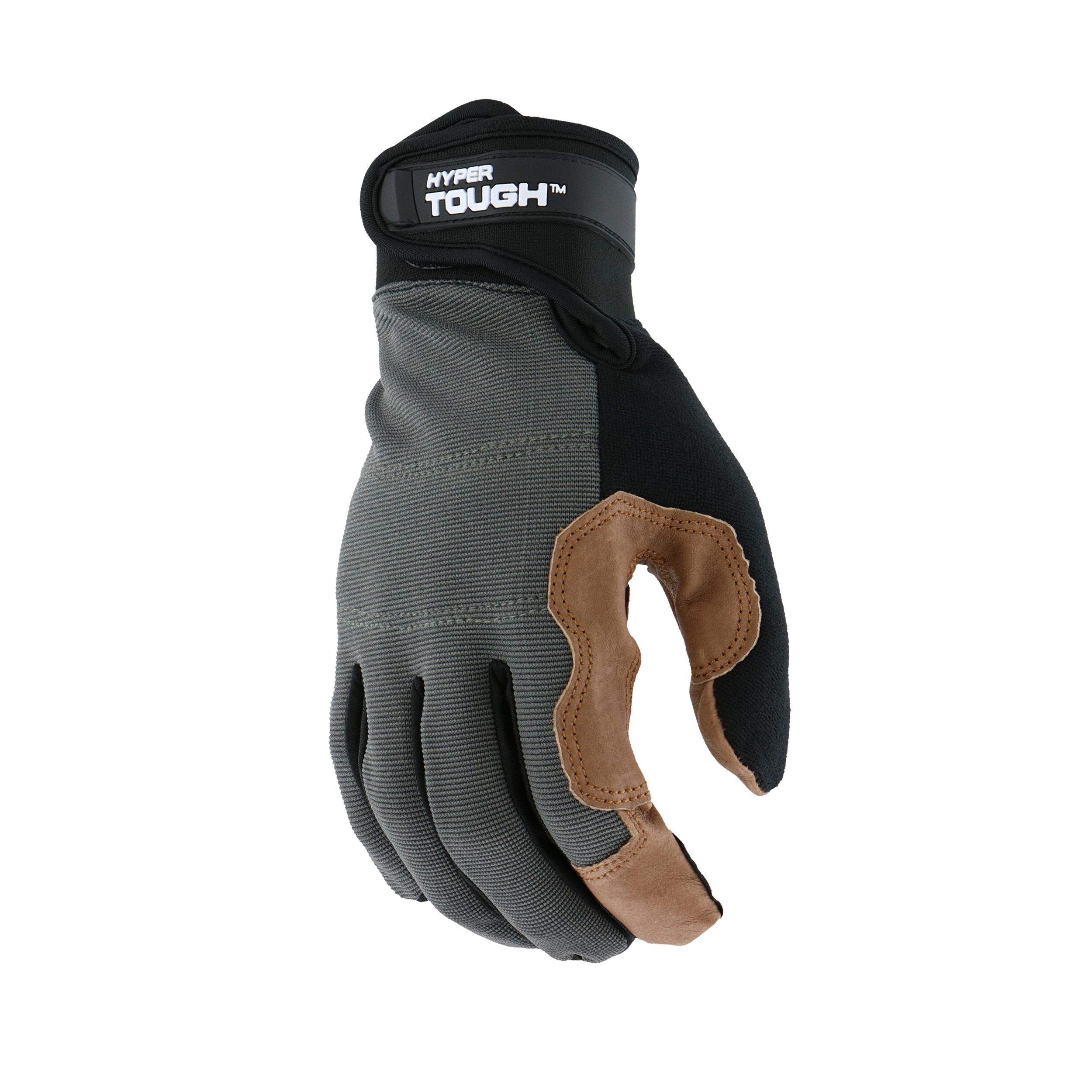 Hyper Tough Pig Grain Leather Palm Performance Gloves Winner