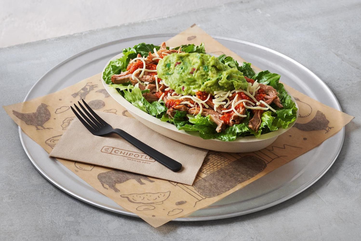 Chipotle Keto Salad Bowl