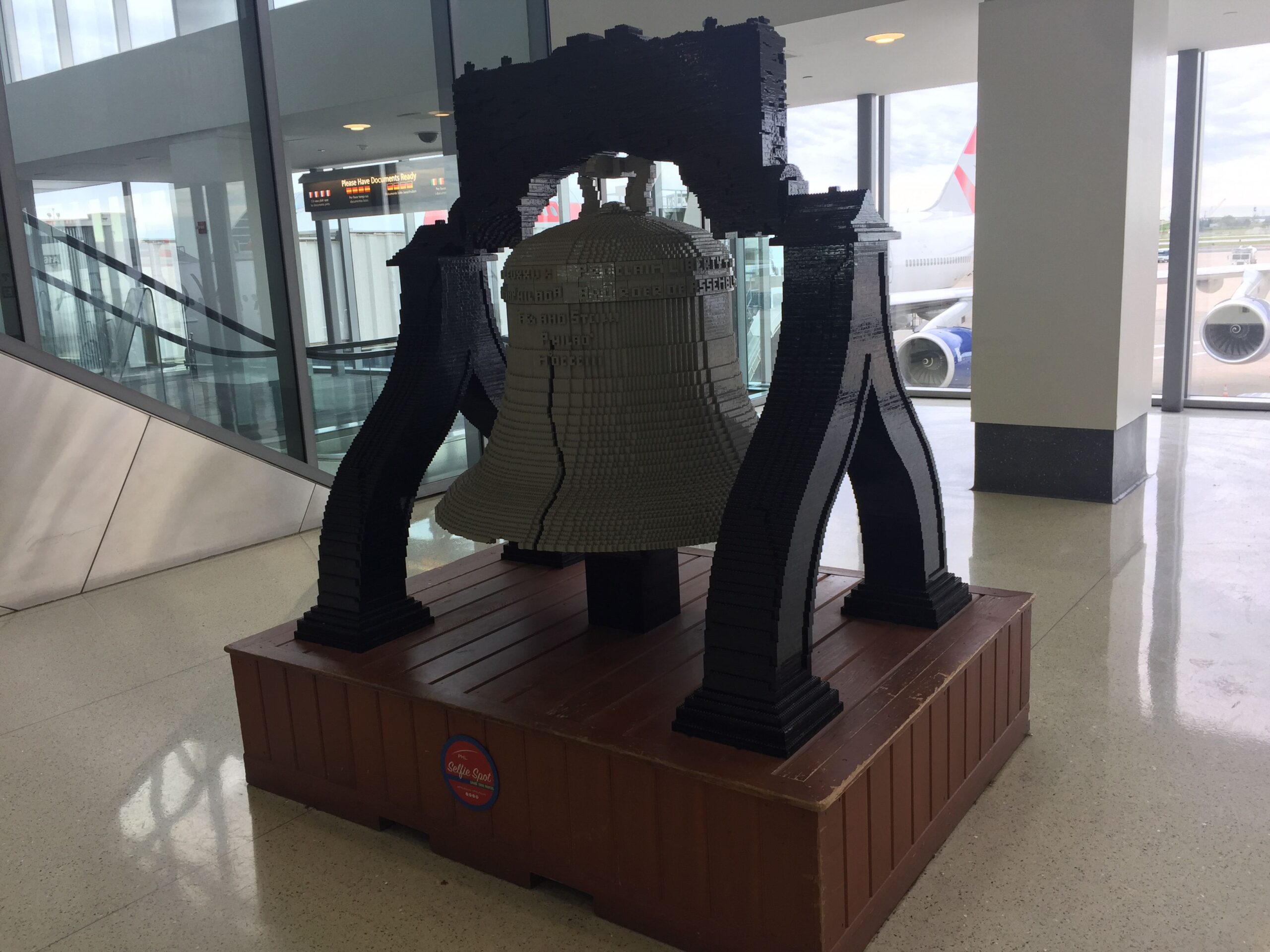 PHL LEGO replica of Liberty Bell