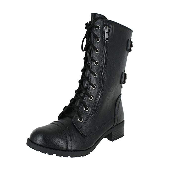 Soda Dome Mid-Calf Women's Combat Boots