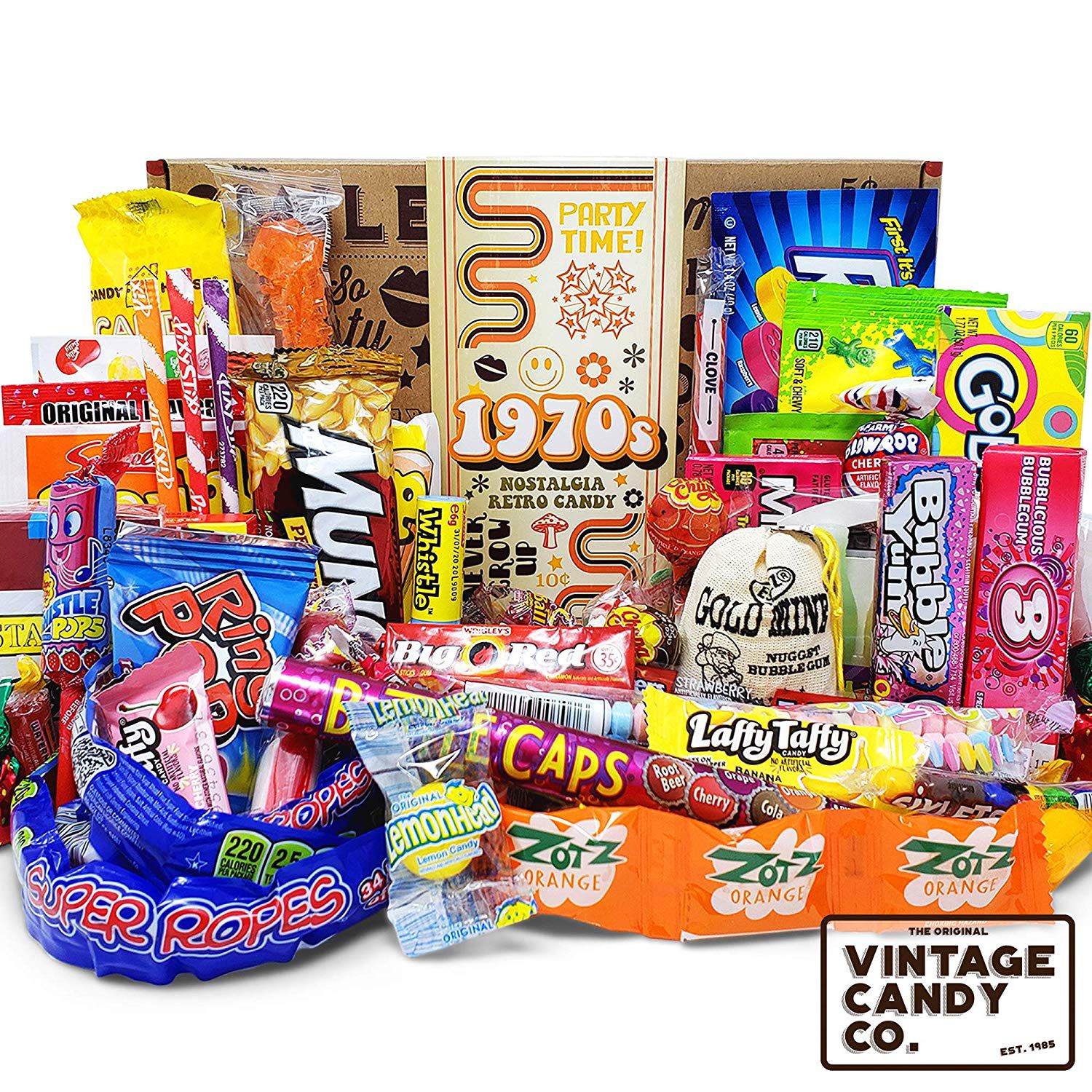 Vintage Candy Co. 1970s Retro Candy Gift Box
