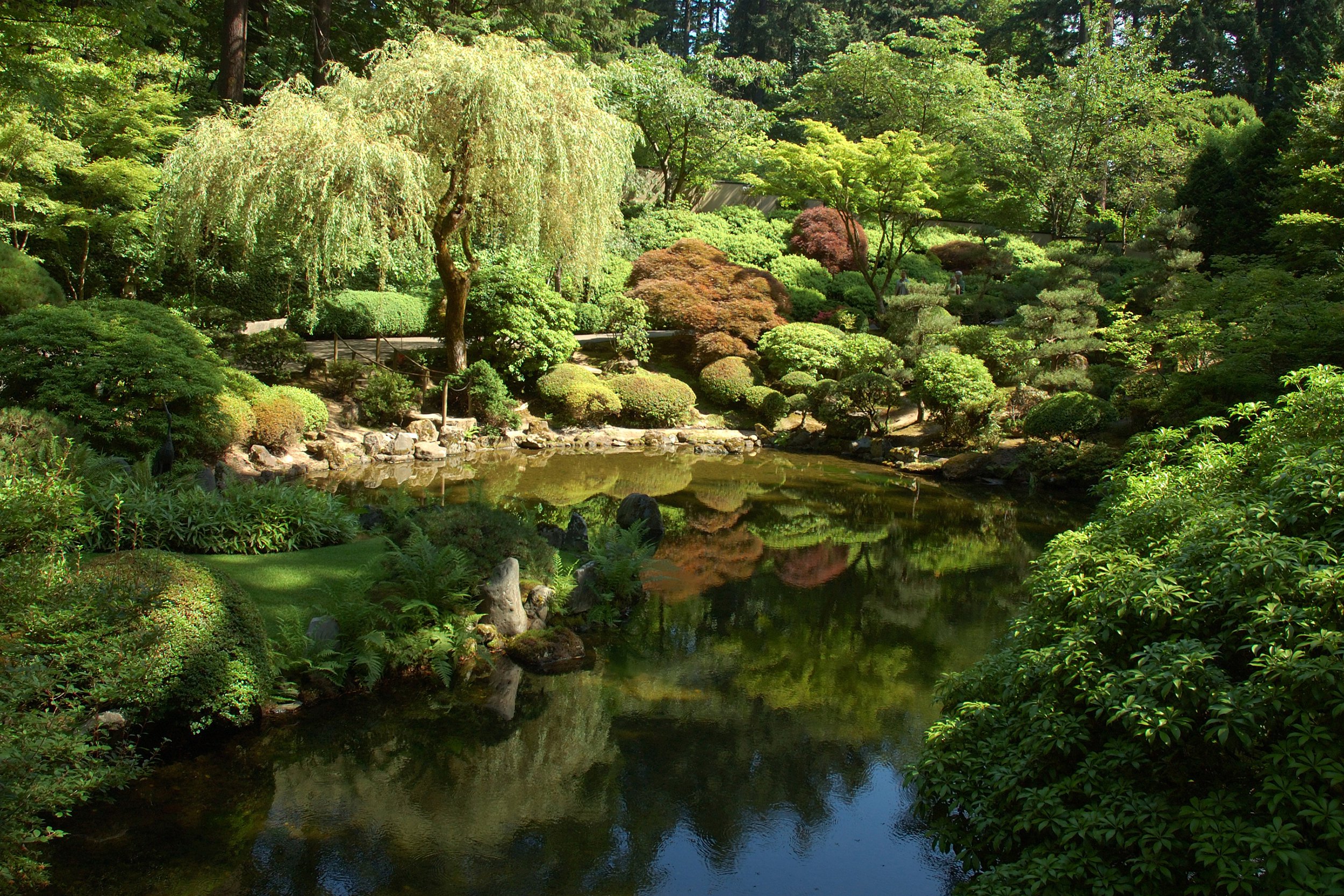 Portland Japanese Garden in Portland, Oregon