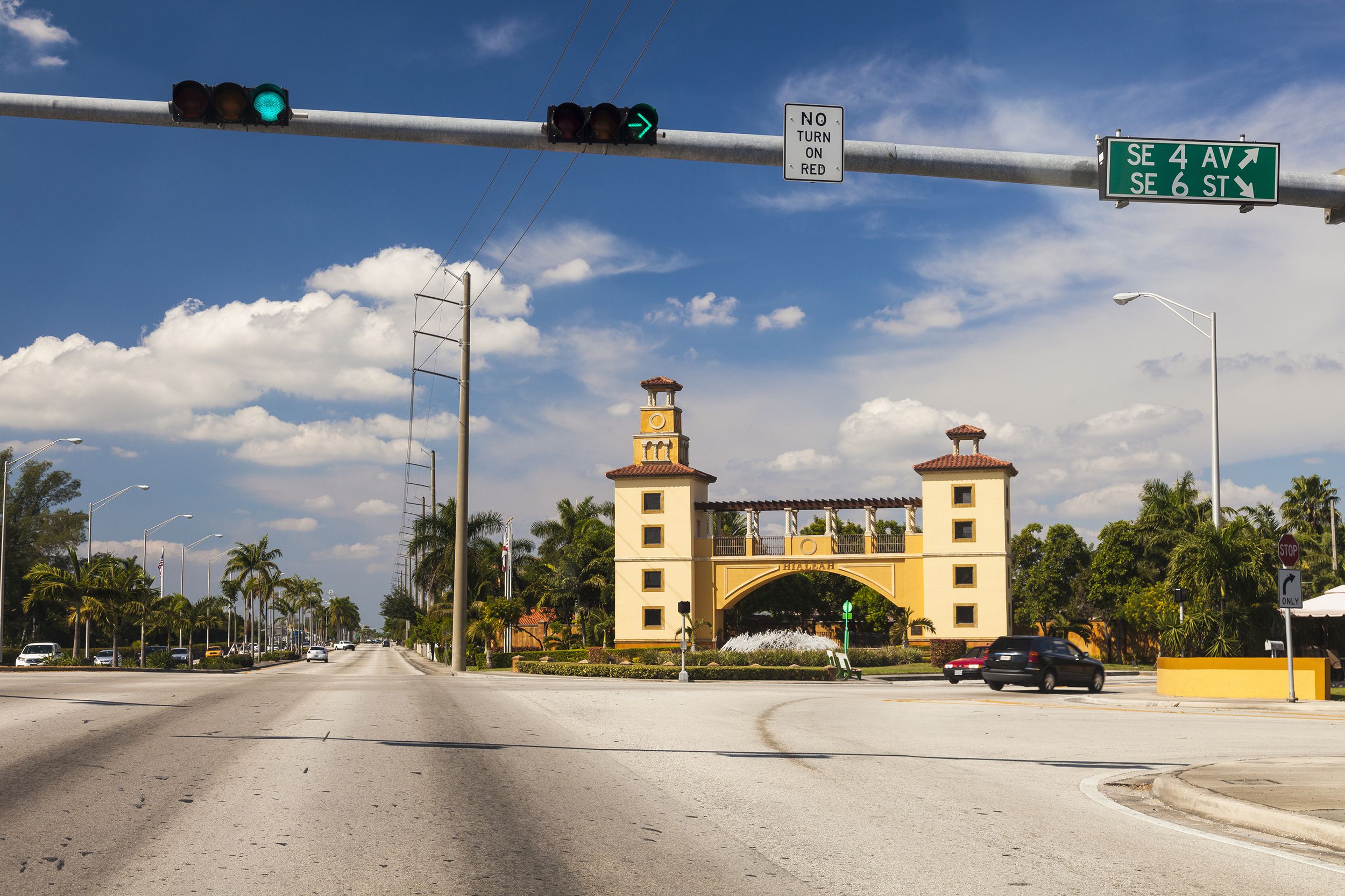downtown Hialeah, Florida