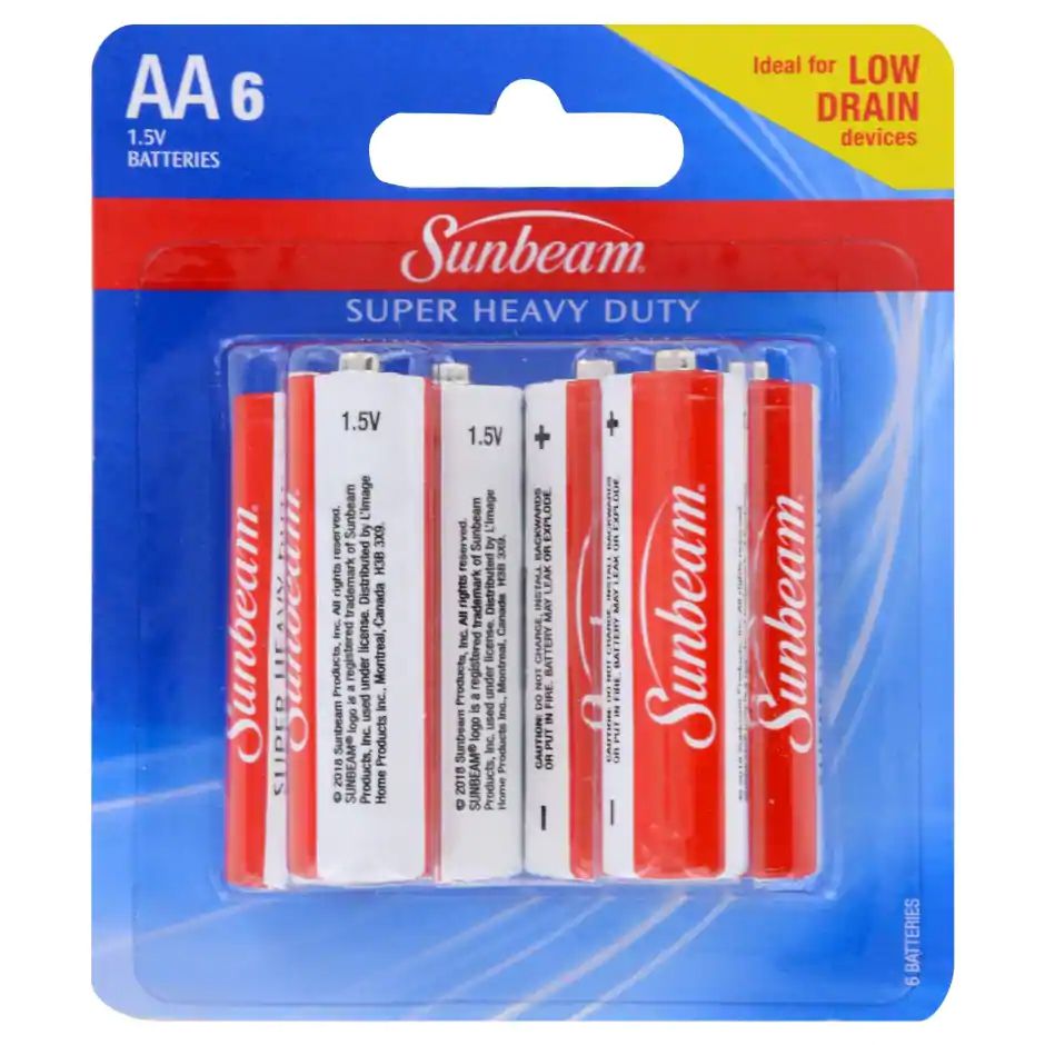 Sunbeam batteries