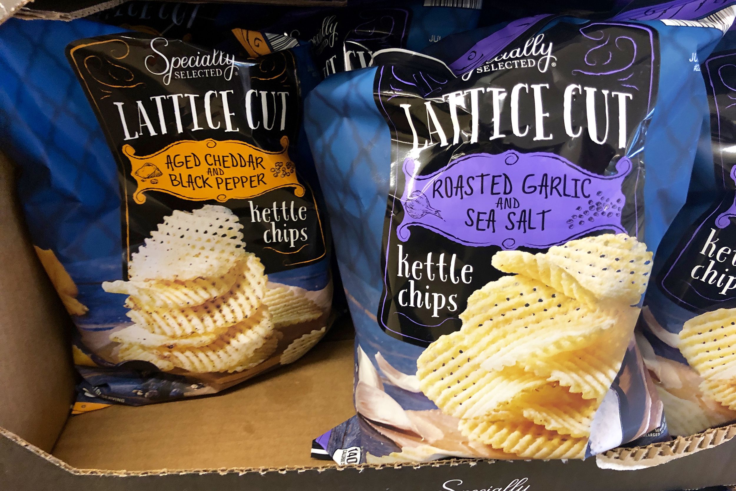 Specially Selected Lattice Cut Kettle Chips