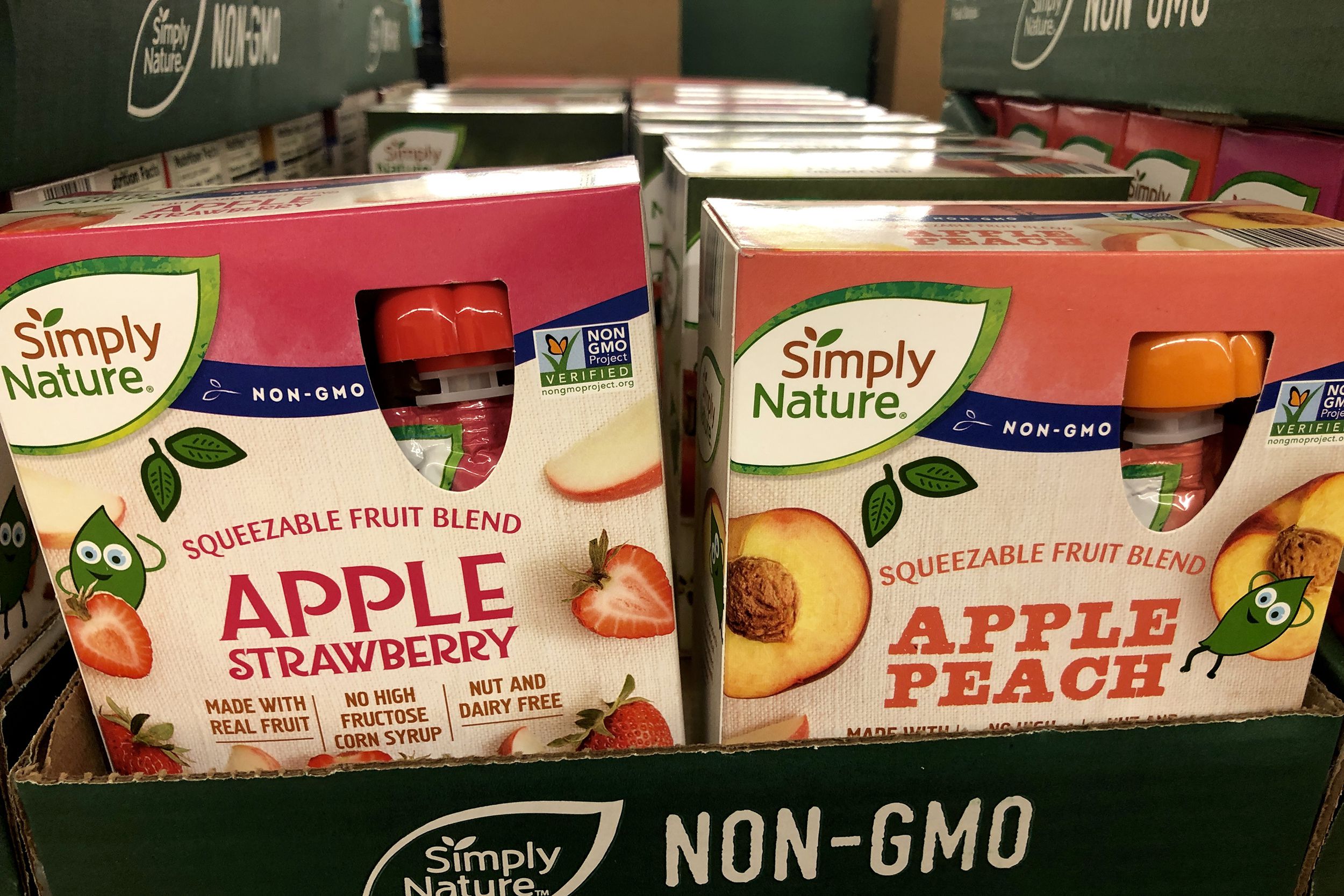 Simply Nature Squeezable Fruit Blends