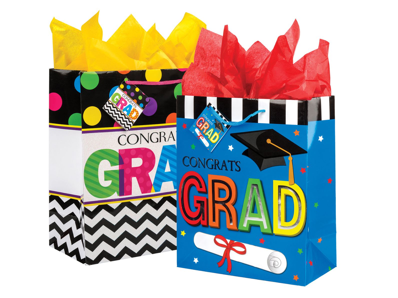 Bright Tissue Paper in bags