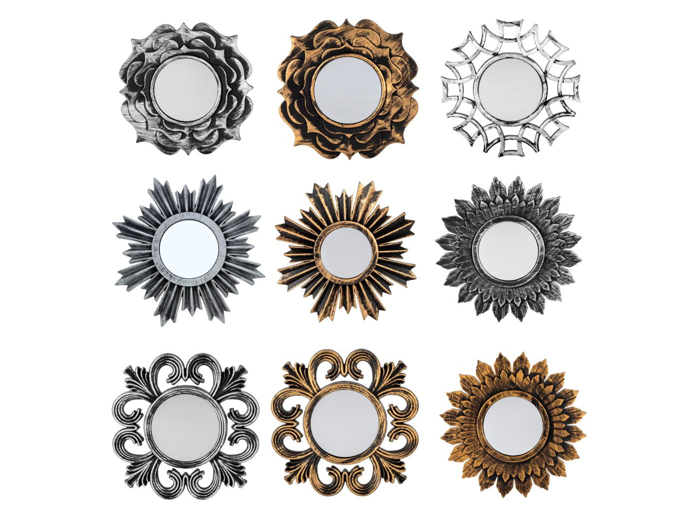 Decorative Plastic Frame Mirrors