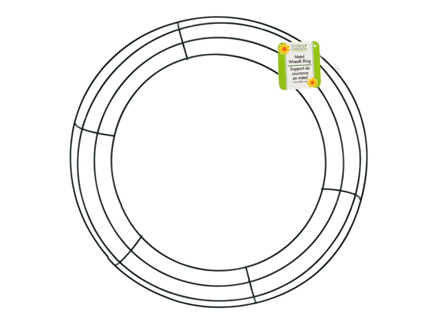 Floral Garden Wreath Form