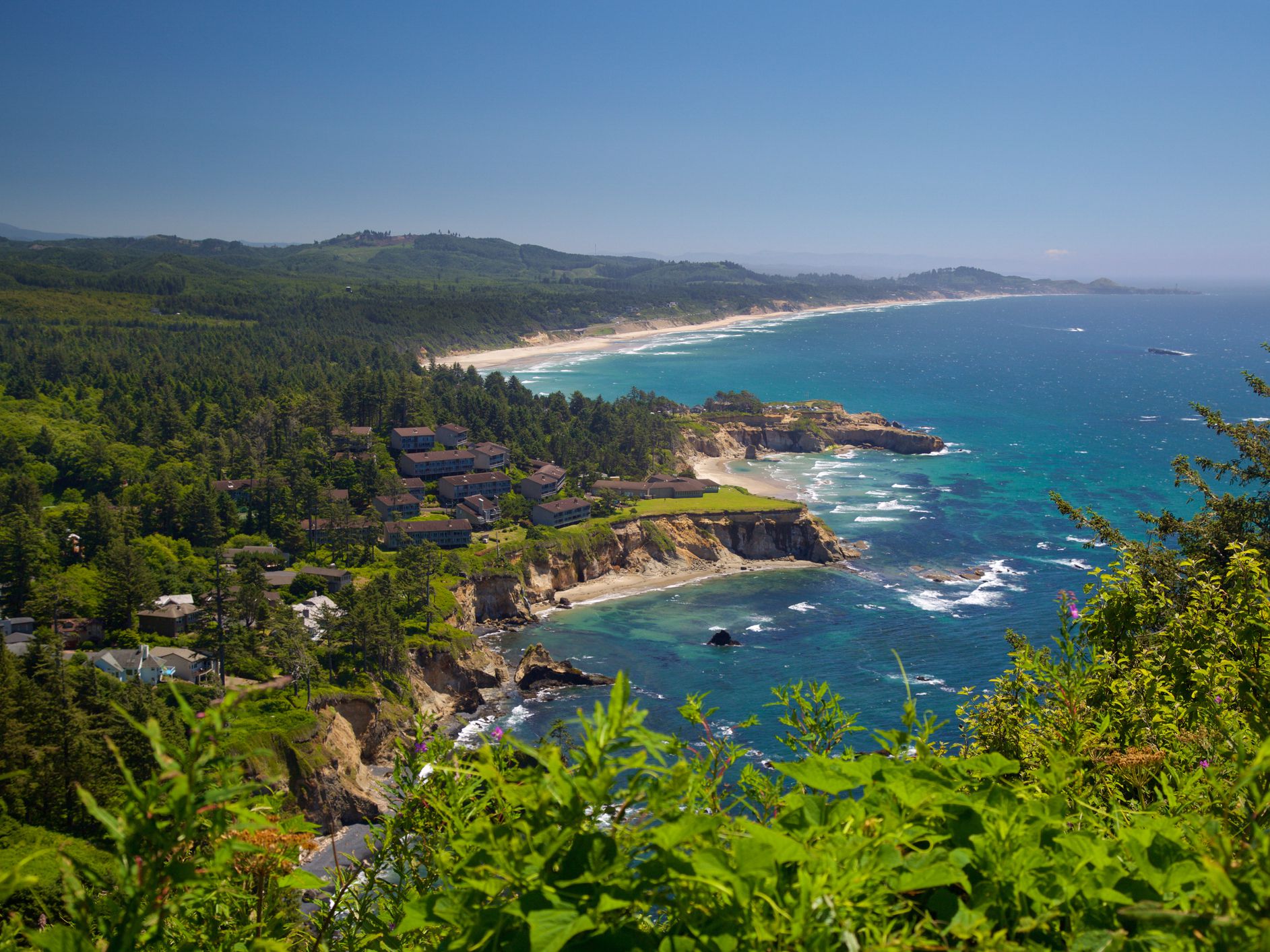 Just north of Newport on the oregon coast