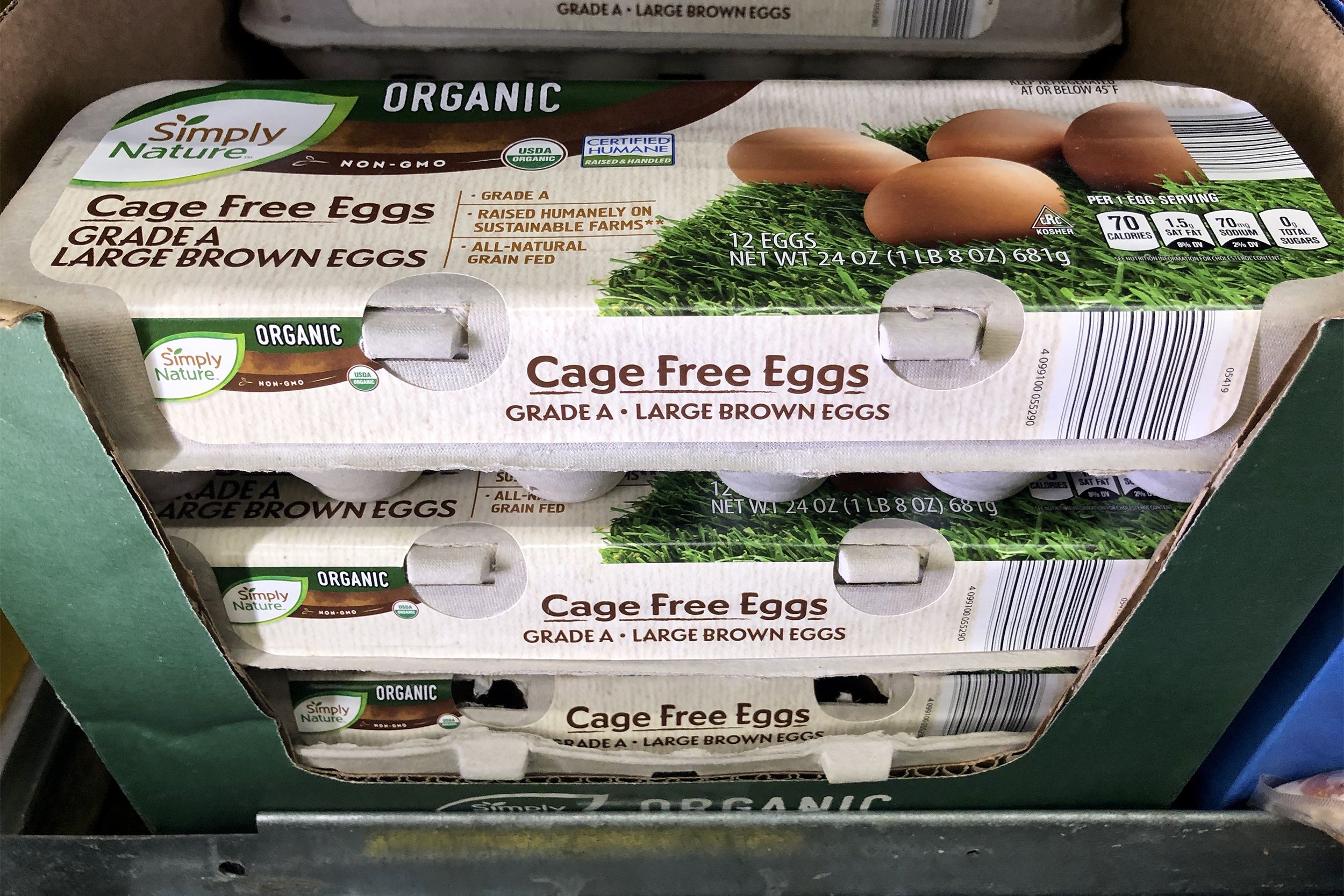 Simply Nature Organic Cage-Free Brown Eggs