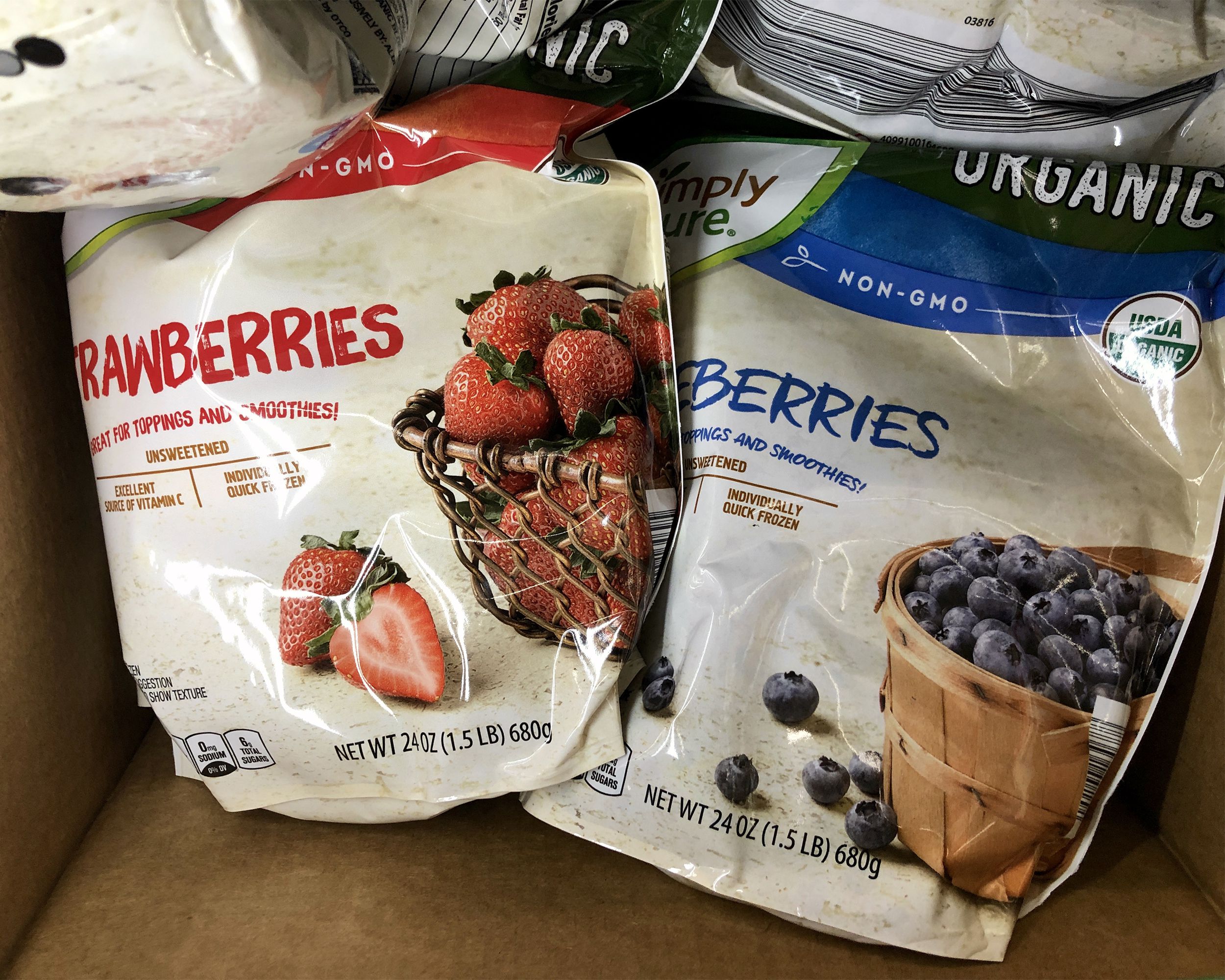Simply Nature Organic Frozen Berries