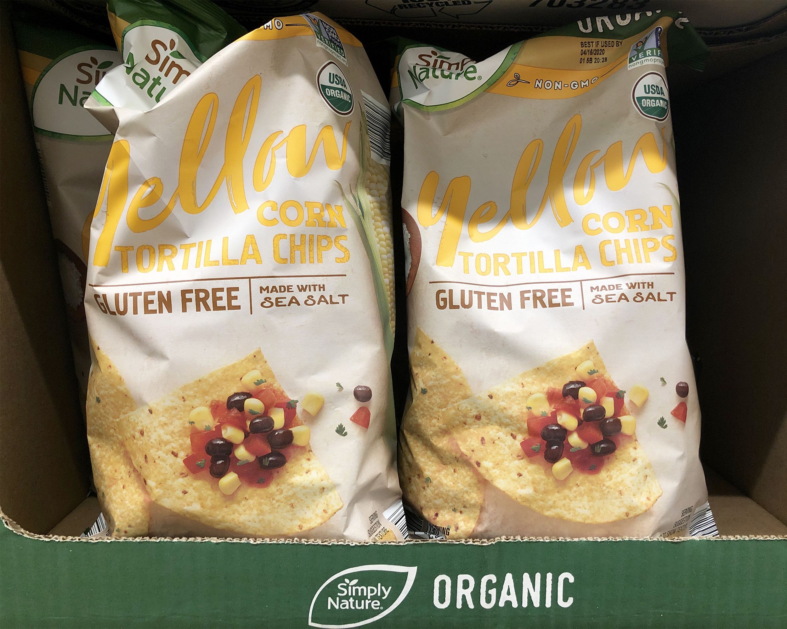 Simply Nature Organic Yellow Corn Tortilla Chips