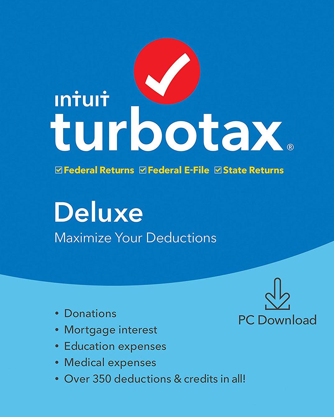 TurboTax Deluxe 2019