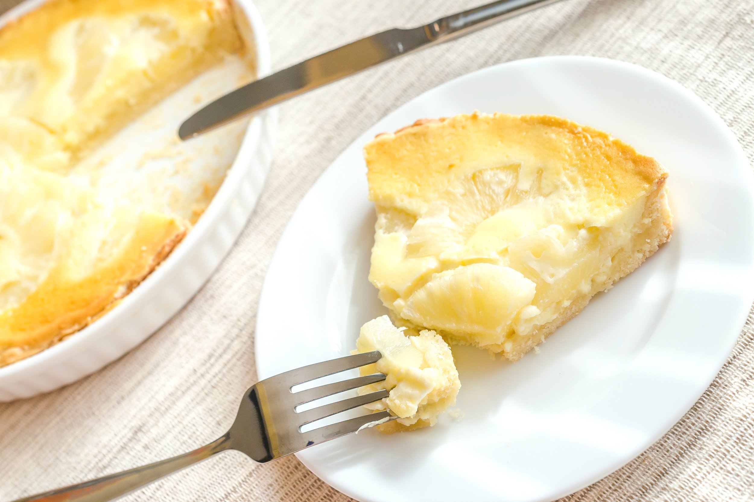 pineapple cheesecake