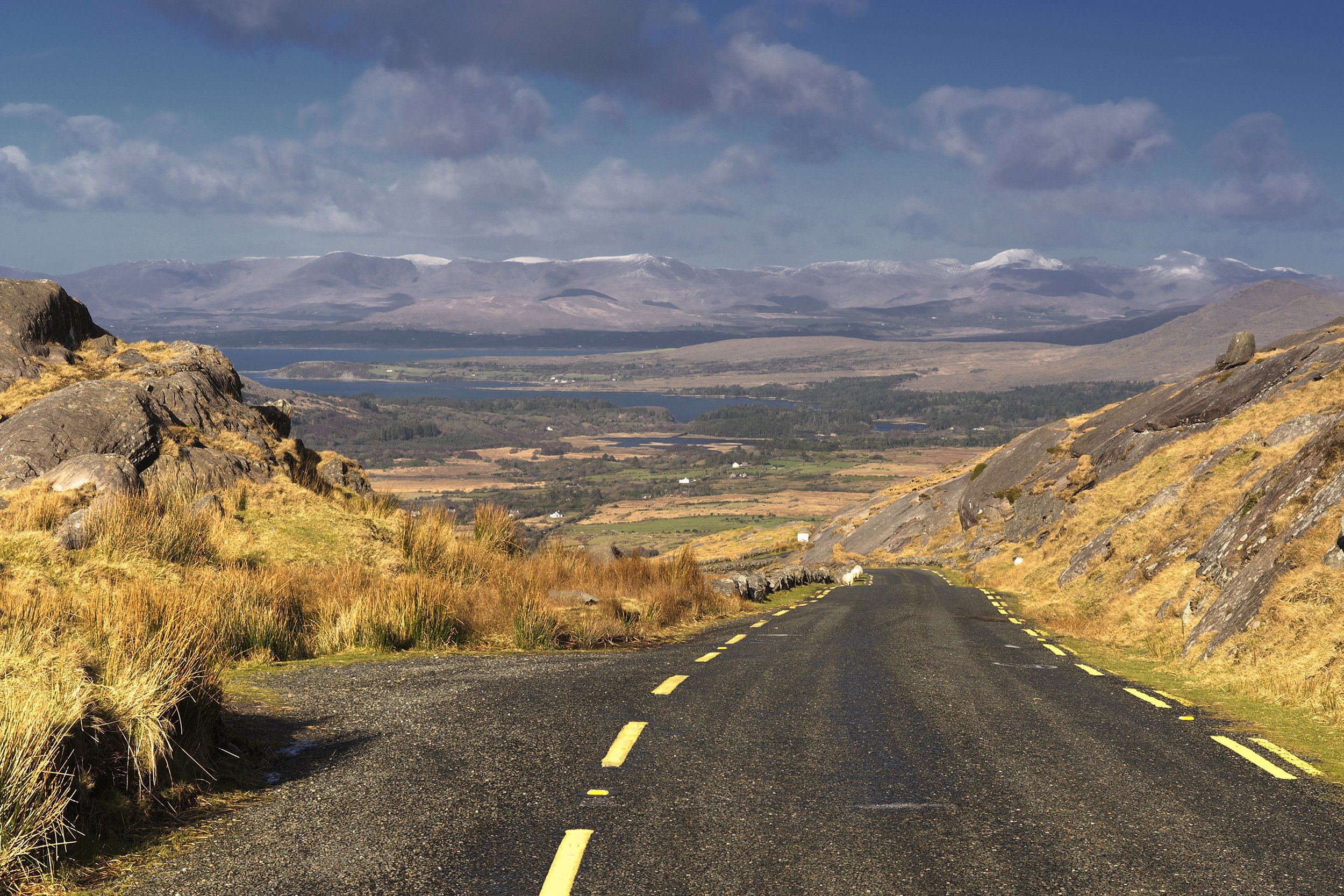 Healy Pass in Cork and Kerry, Ireland