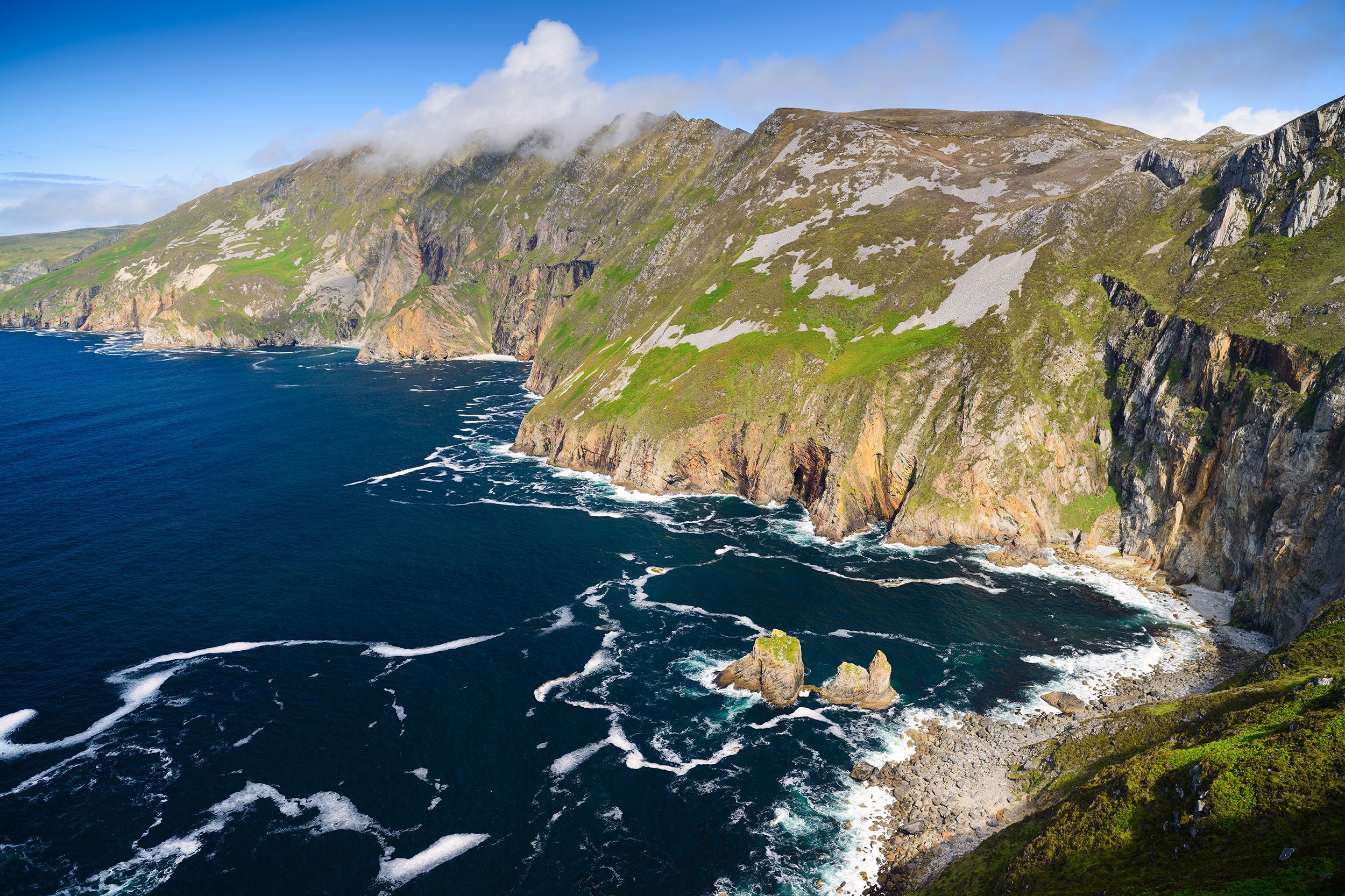 Slieve League Cliffs in Donegal, Ireland
