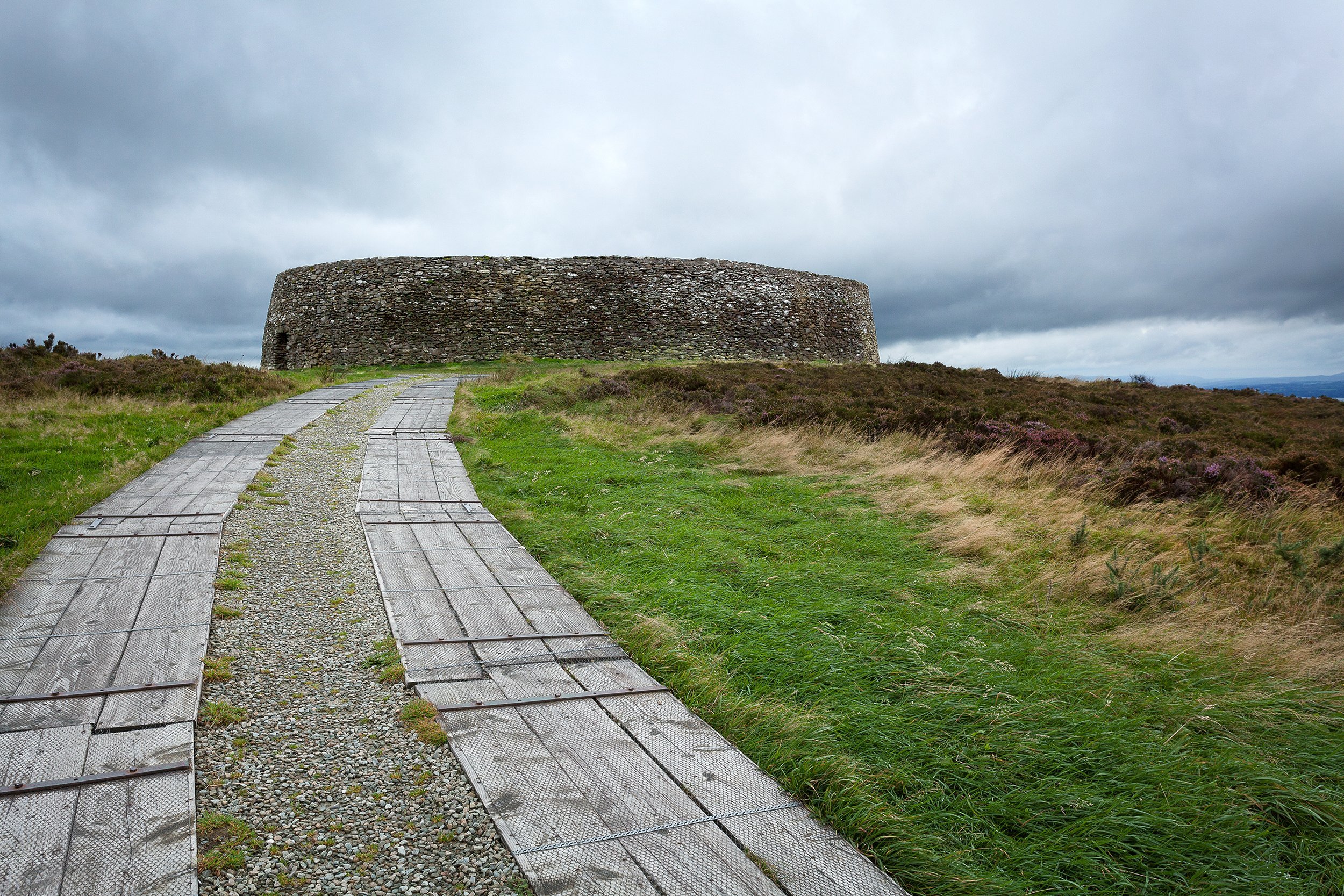 Grianán of Aileach in Donegal, Ireland