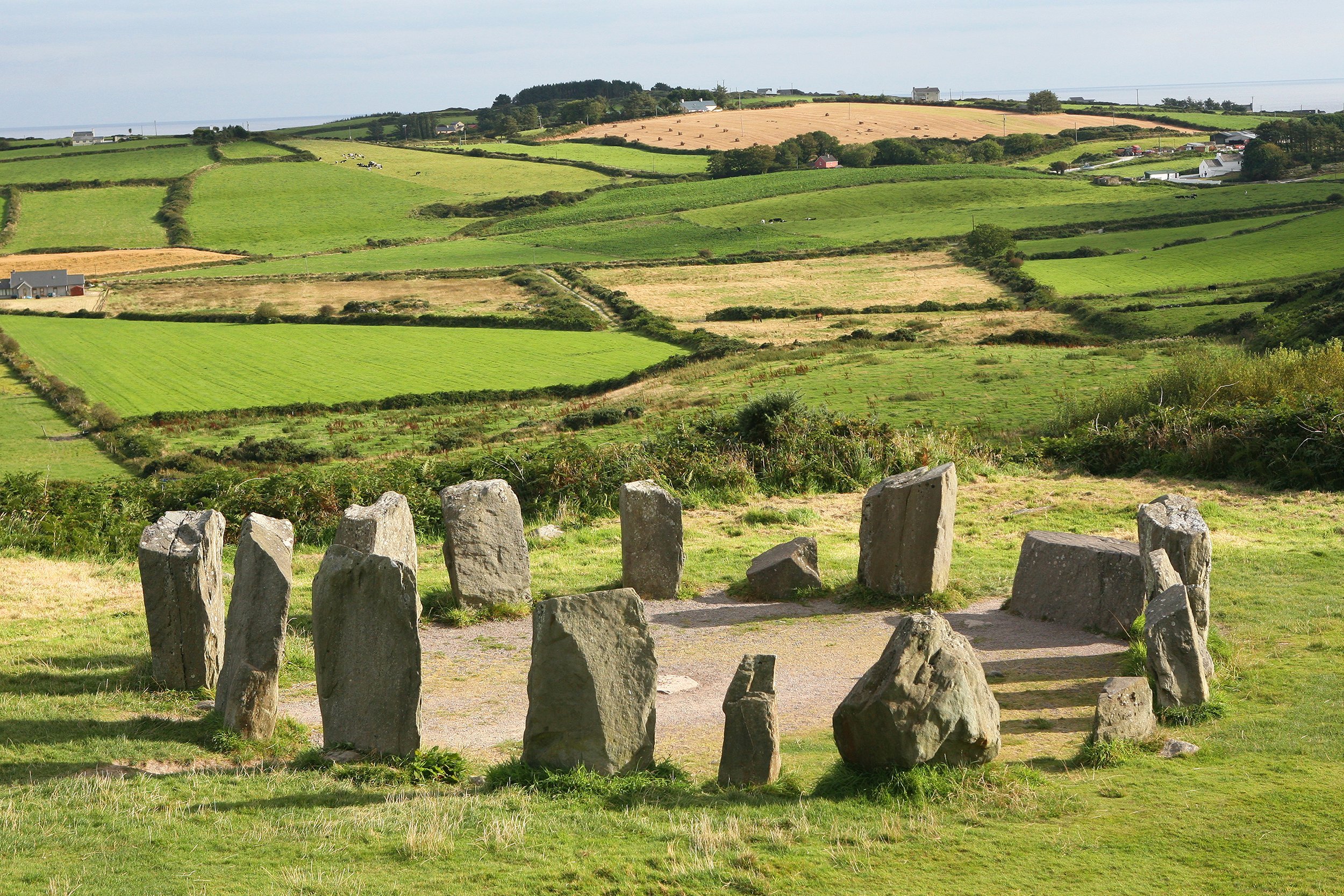 Drombeg Stone Circle in Cork, Ireland