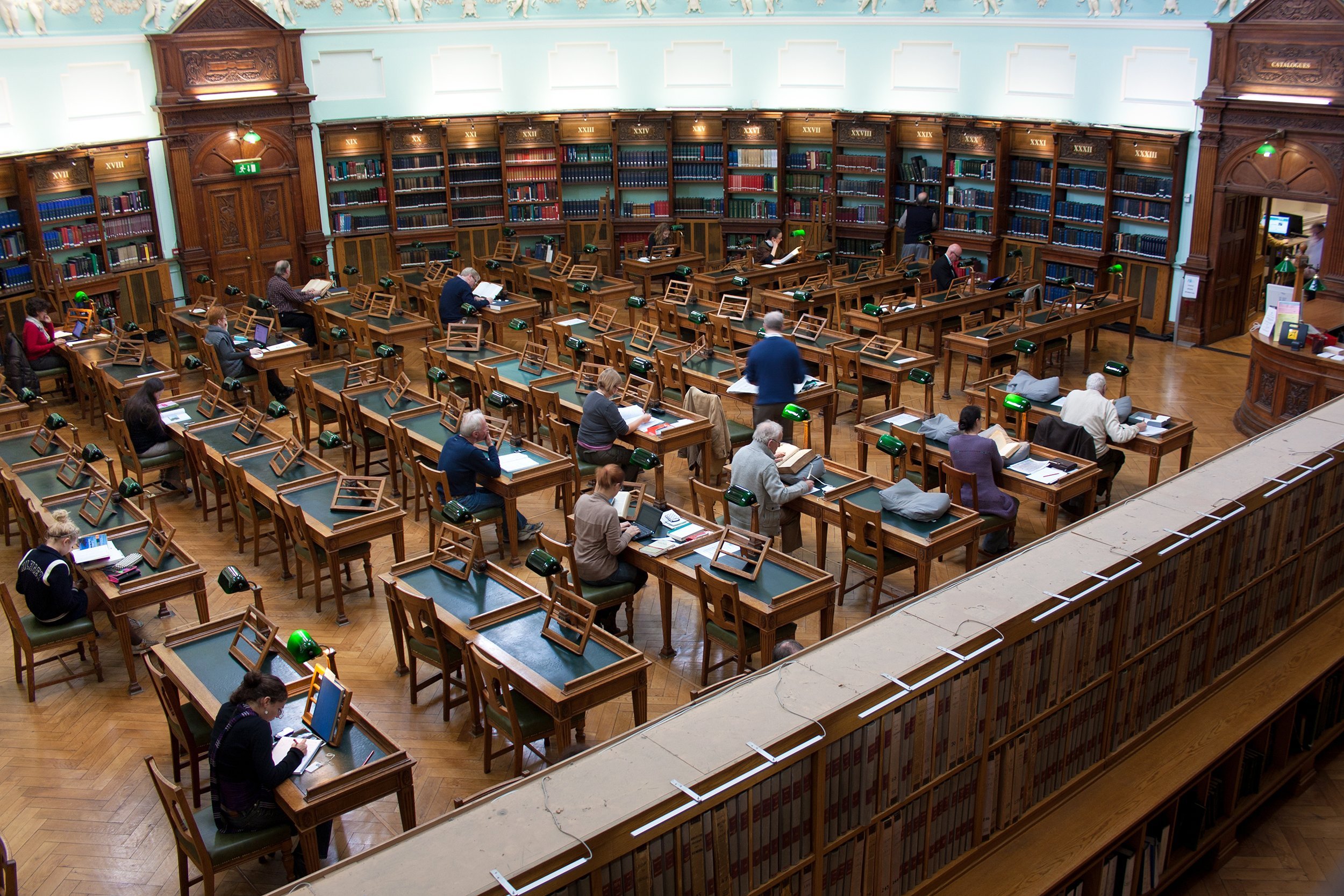 National Library of Ireland in Dublin, Ireland