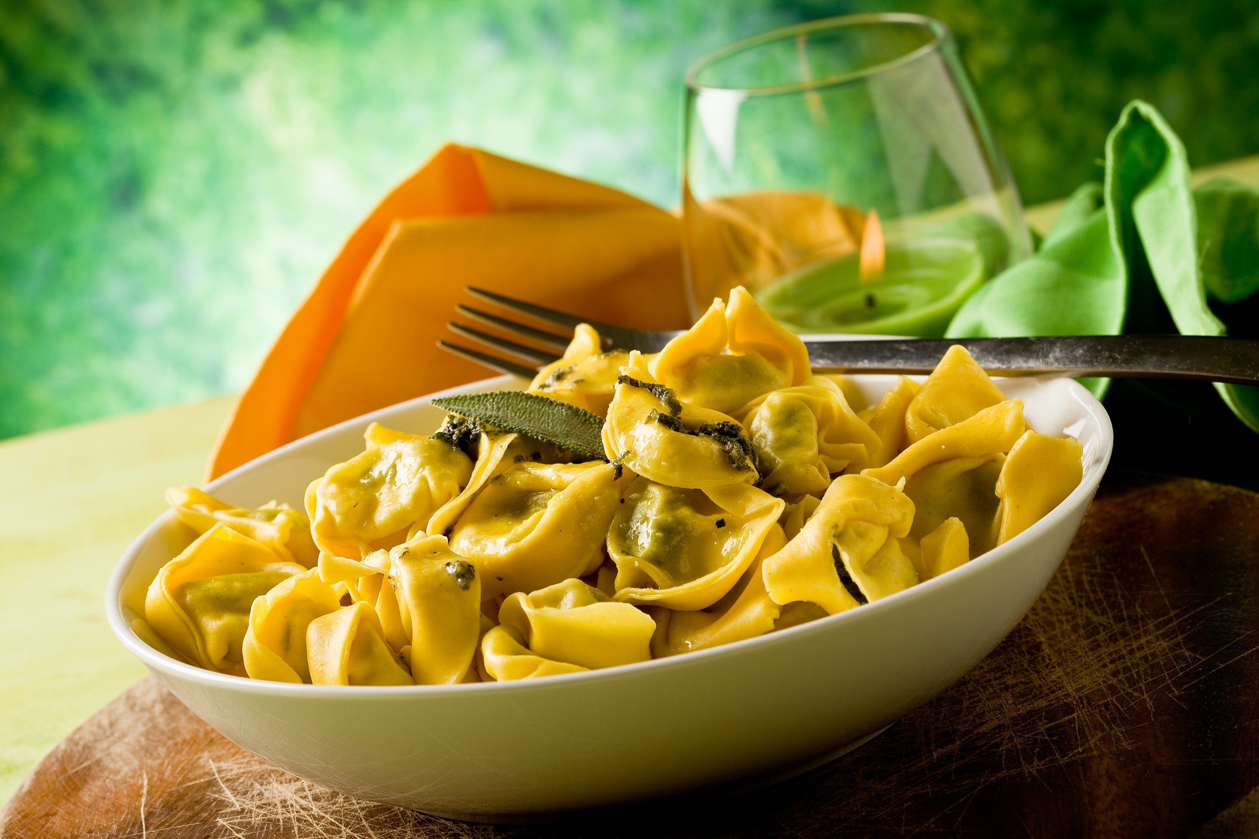 Tortellini with Brown Butter and Sage