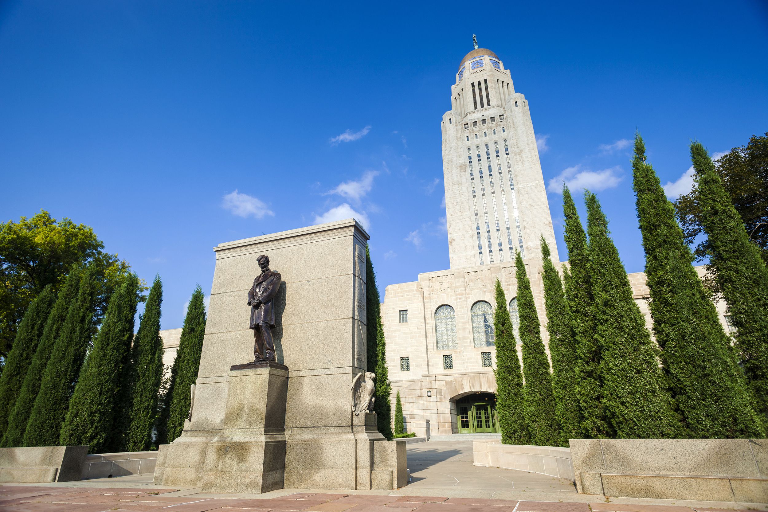 Nebraska State Capitol Building, Lincoln, Nebraska