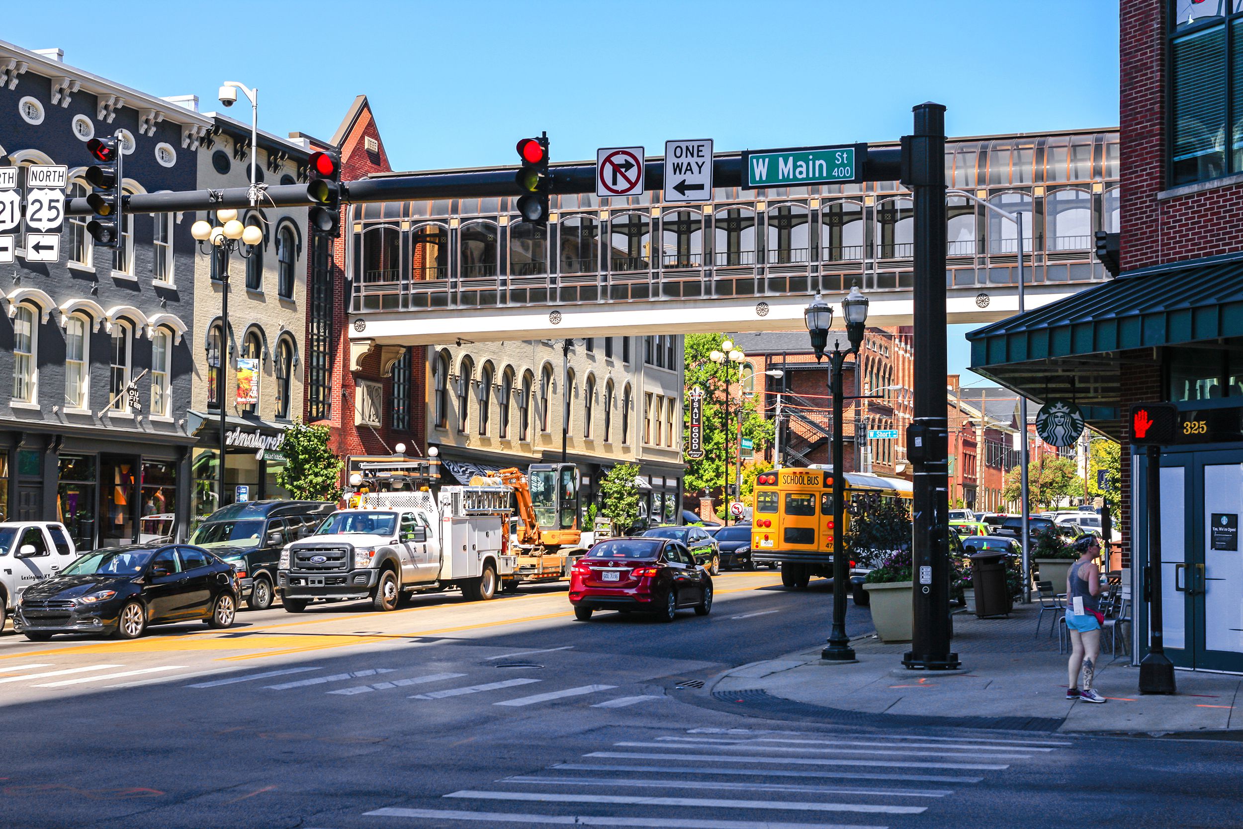 downtown Lexington, Kentucky
