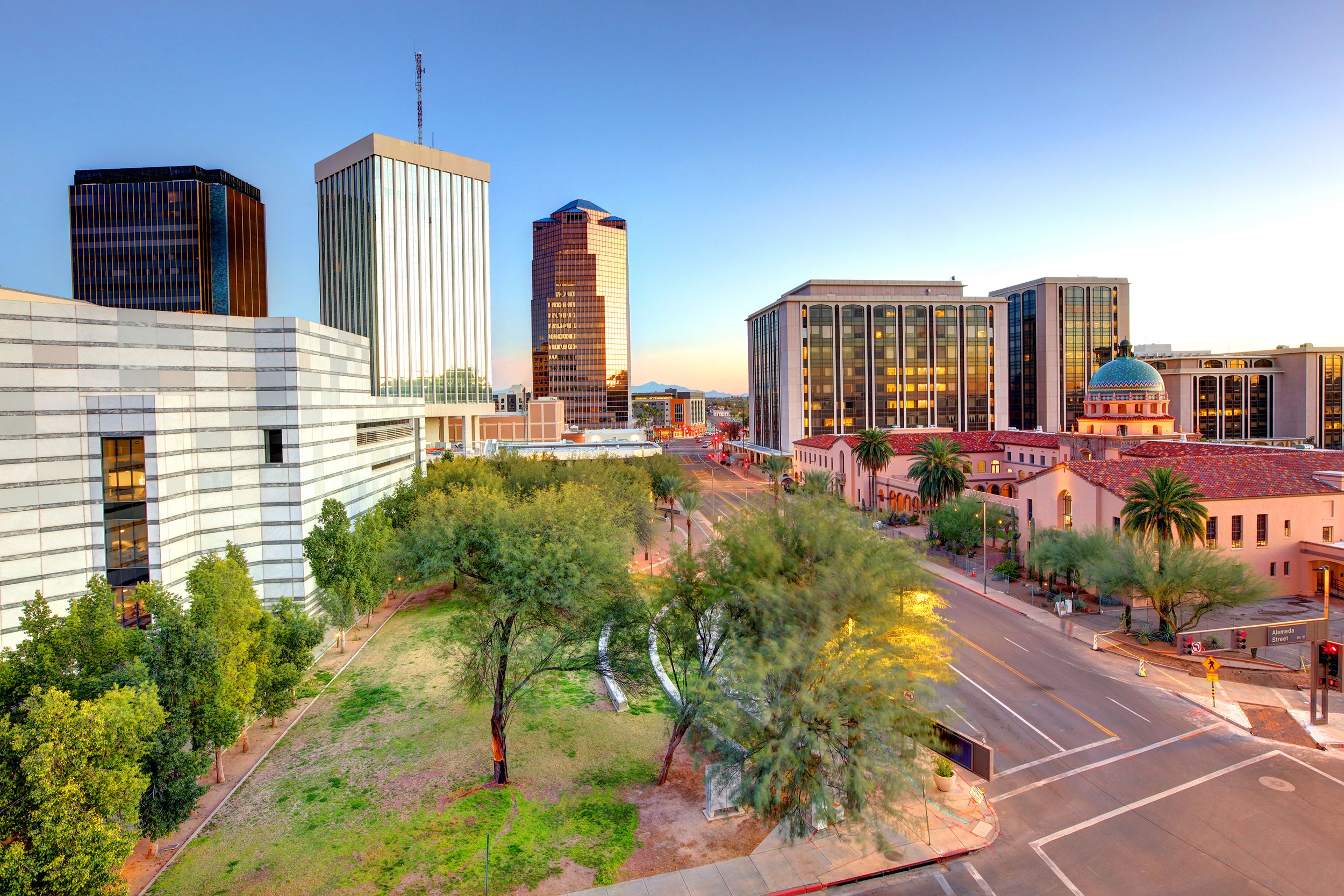 downtown Tucson, Arizona