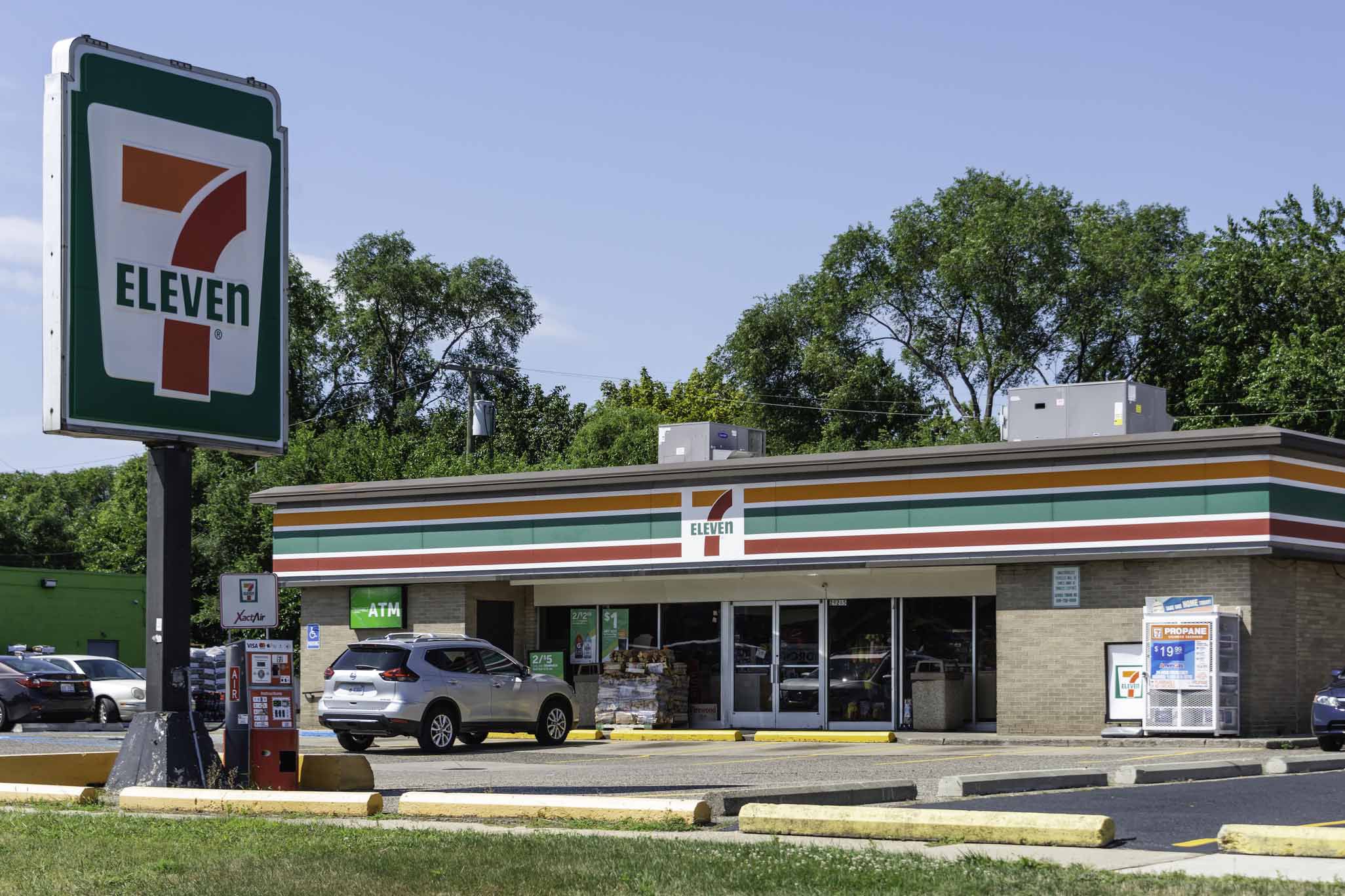 A 7-Eleven location in Madison Heights, Michigan