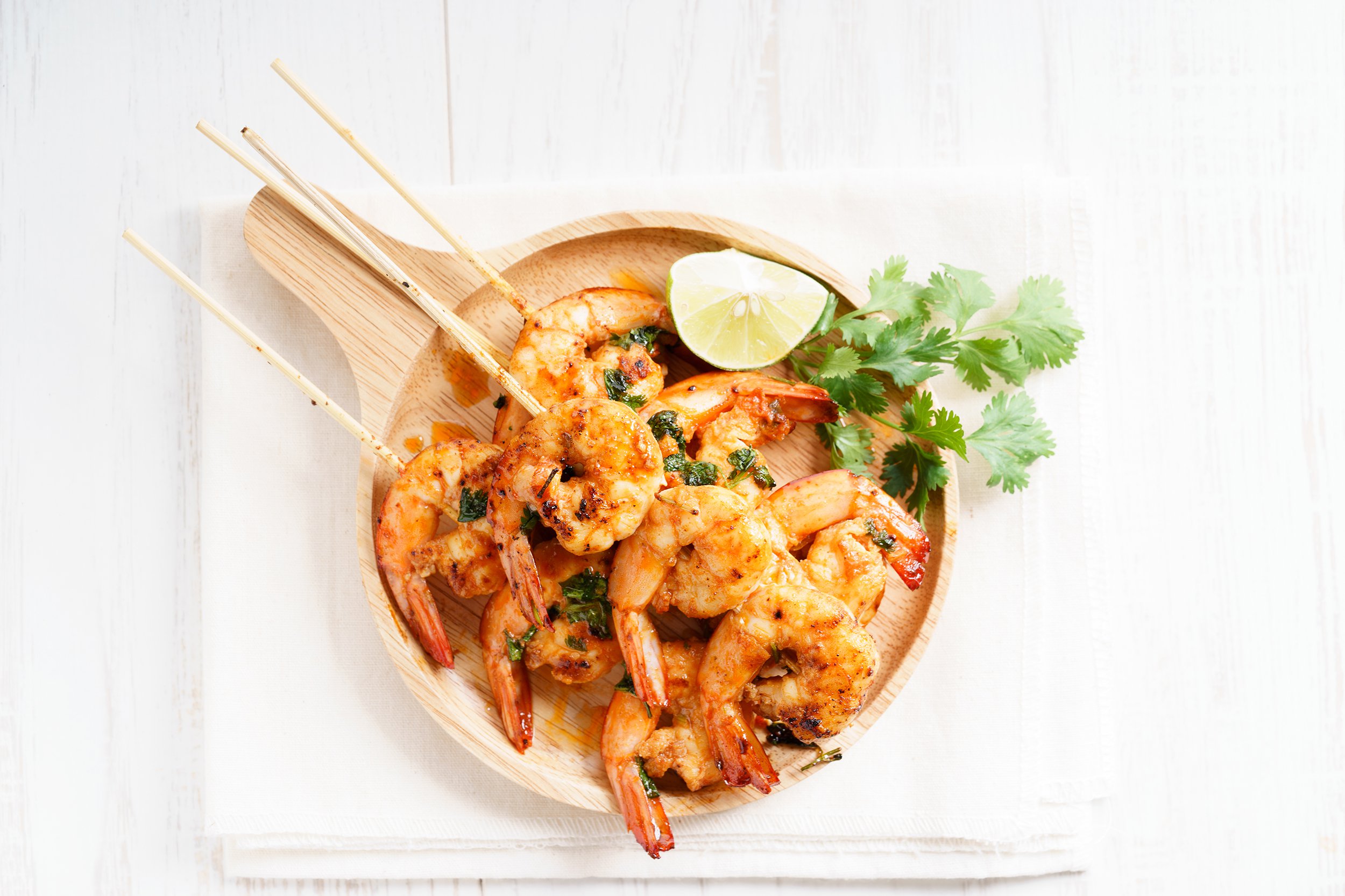 Sriracha-Buttered Shrimp